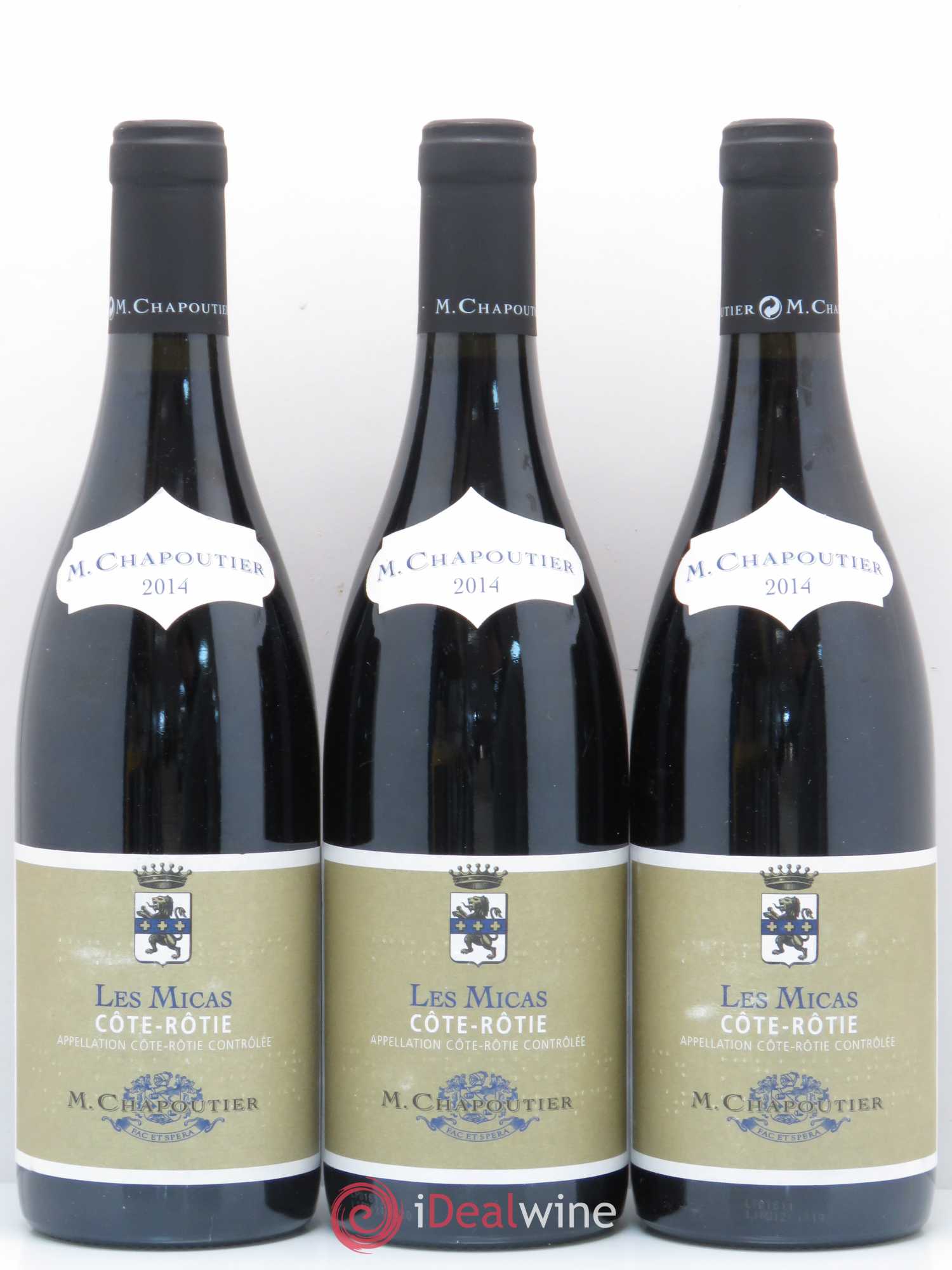 Côte-Rôtie Chapoutier Les Micas 2014 - Lot de 5 bouteilles - 1