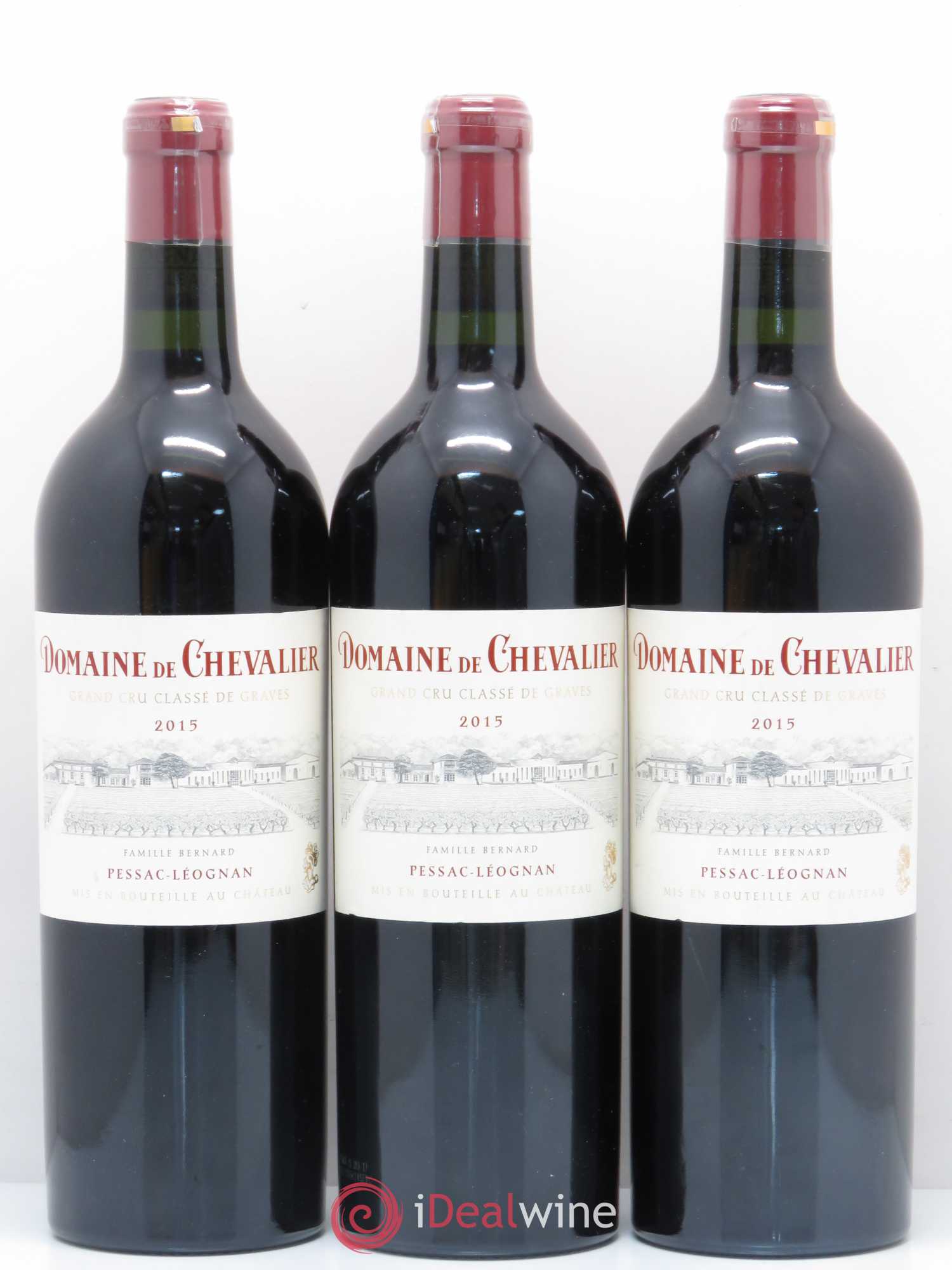 Domaine de Chevalier Cru Classé de Graves 2015 - Lot de 5 bouteilles - 1