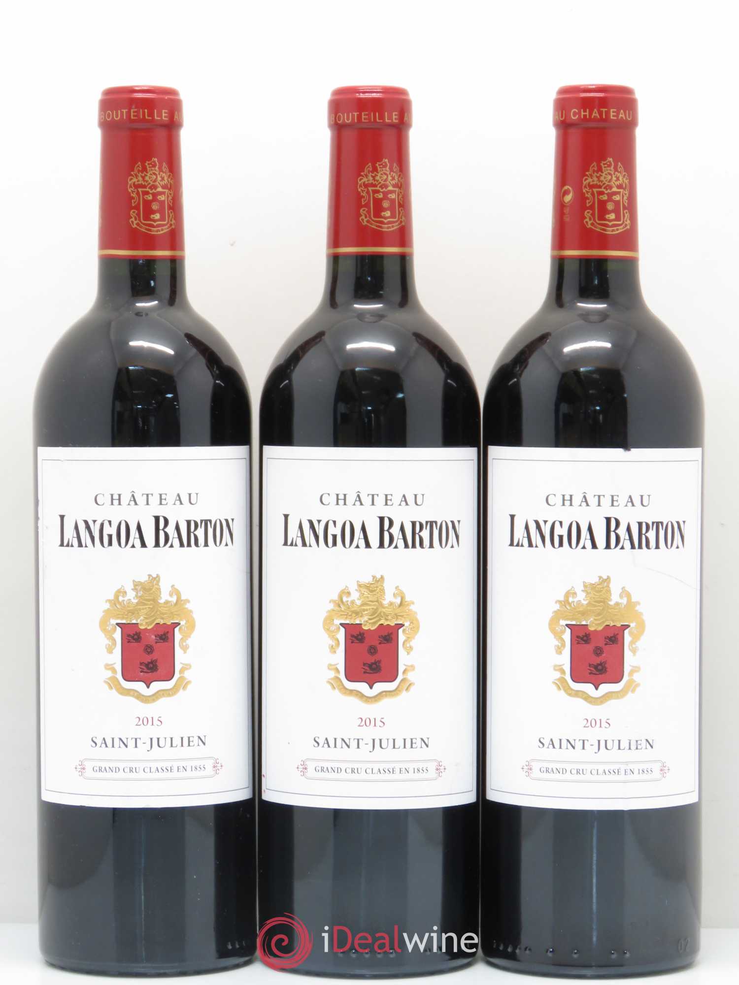 Château Langoa Barton 3ème Grand Cru Classé 2015 - Lot de 6 bouteilles - 2