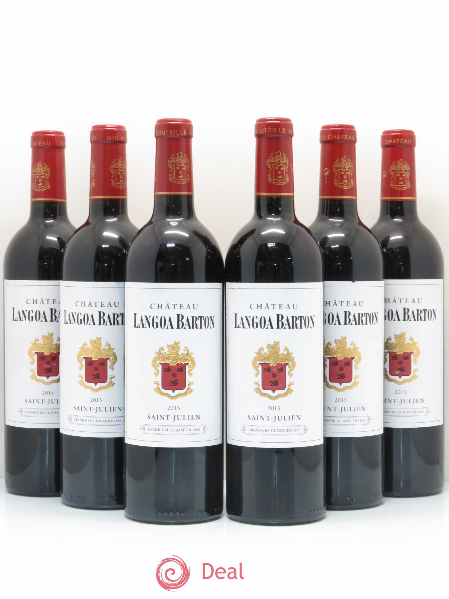 Château Langoa Barton 3ème Grand Cru Classé 2015 - Lot de 6 bouteilles - 0