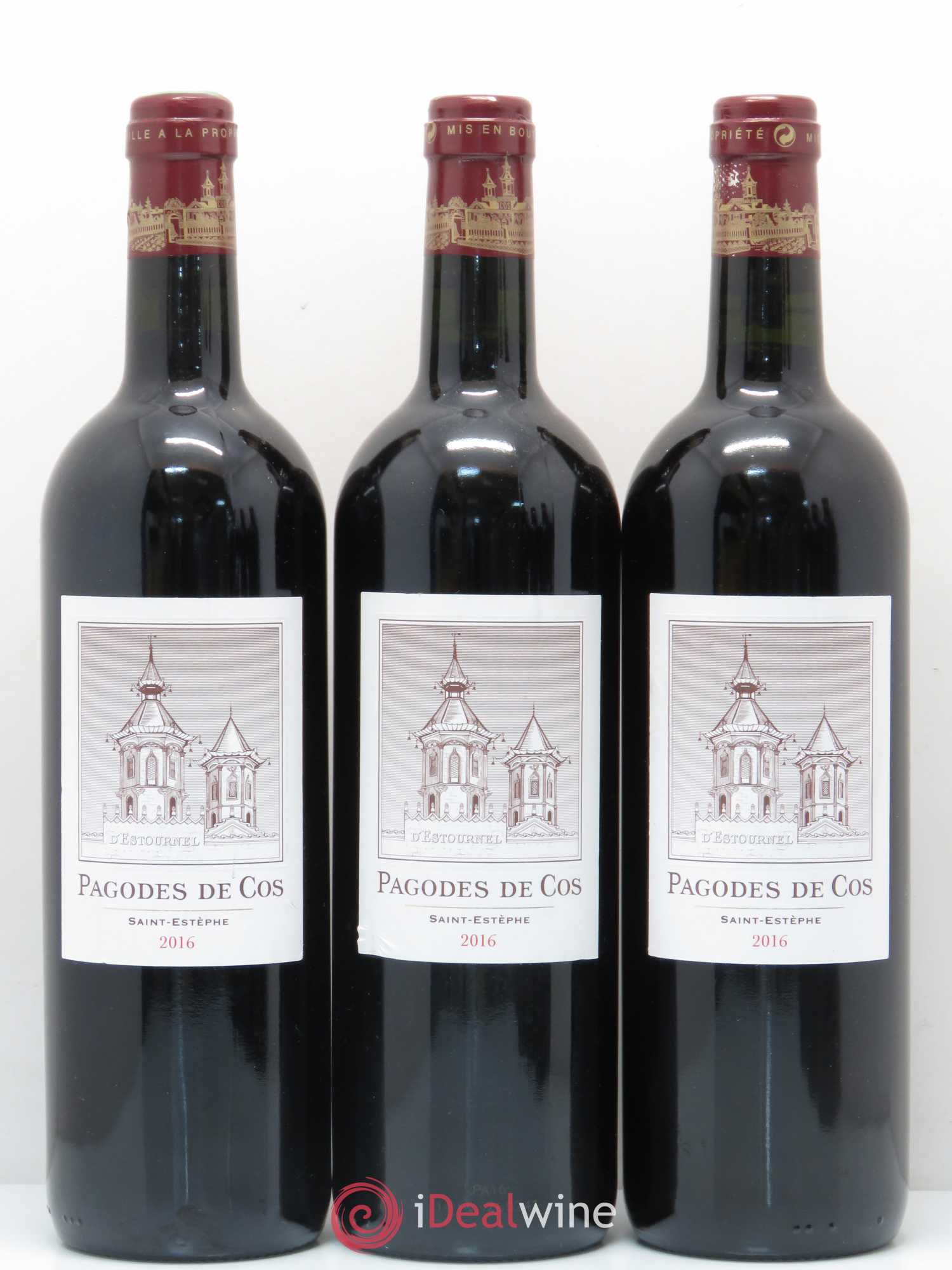 Les Pagodes de Cos Second Vin 2016 - Posten von 6 Flaschen - 1