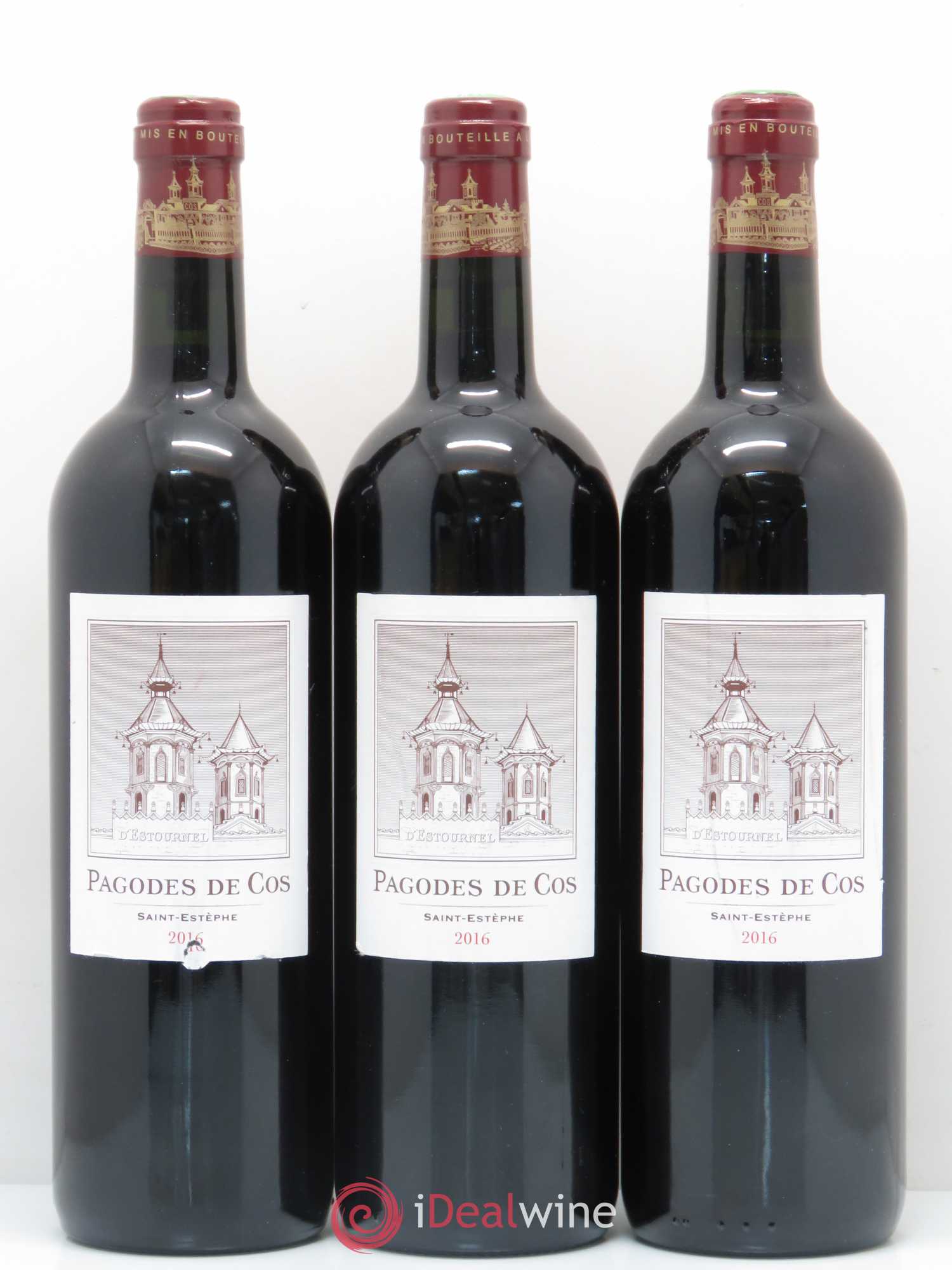 Les Pagodes de Cos Second Vin 2016 - Posten von 6 Flaschen - 2