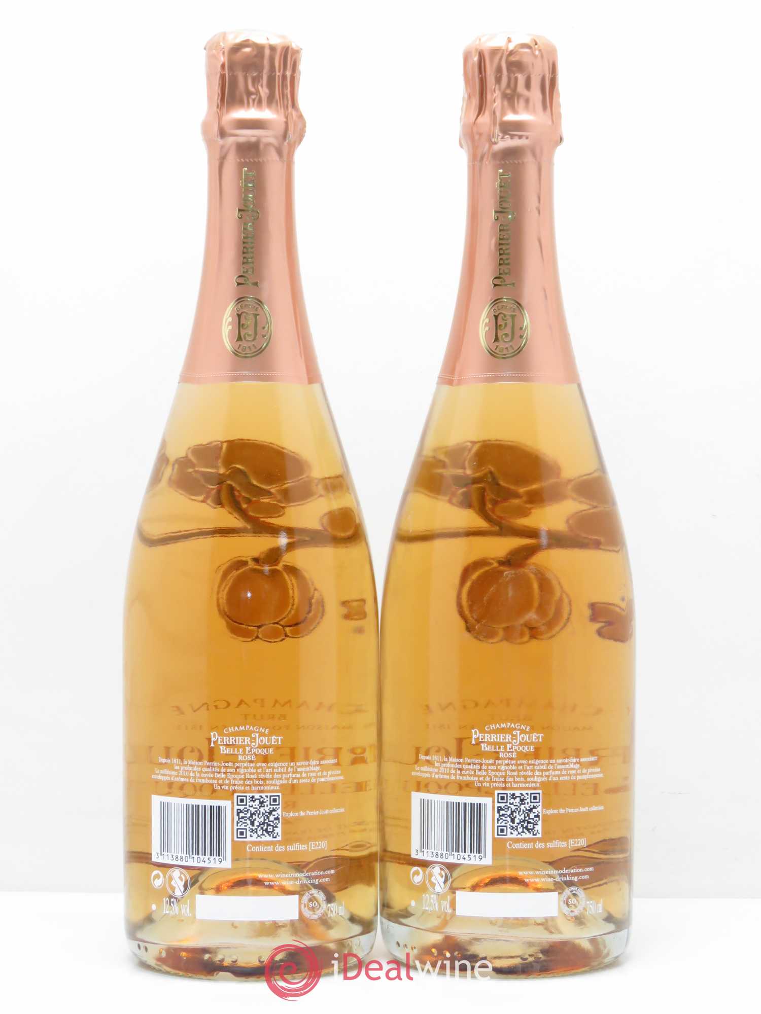 Cuvée Belle Epoque Perrier-Jouët 2010 - Lot de 2 bouteilles - 1