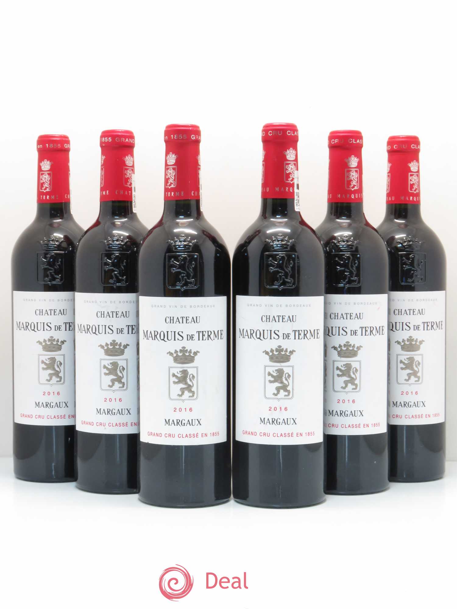 Château Marquis de Terme 4ème Grand Cru Classé 2016 - Lot de 6 bouteilles - 0