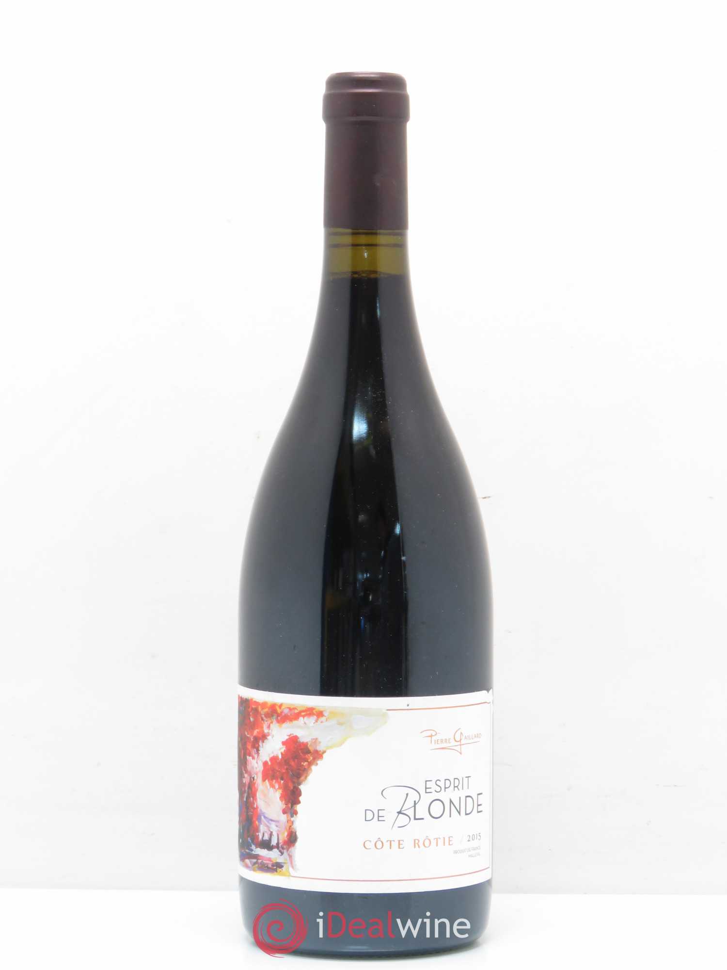 Côte-Rôtie Esprit de Blonde Pierre Gaillard 2015 - Posten von 1 Flasche - 0