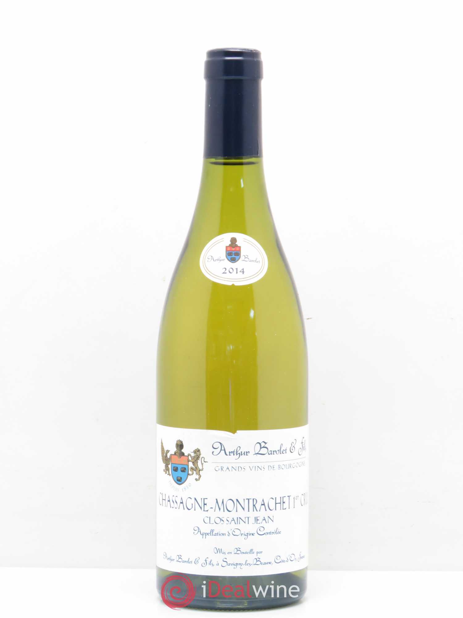 Chassagne-Montrachet 1er Cru Clos Saint Jean Arthur Barolet 2014 - Posten von 1 Flasche - 0