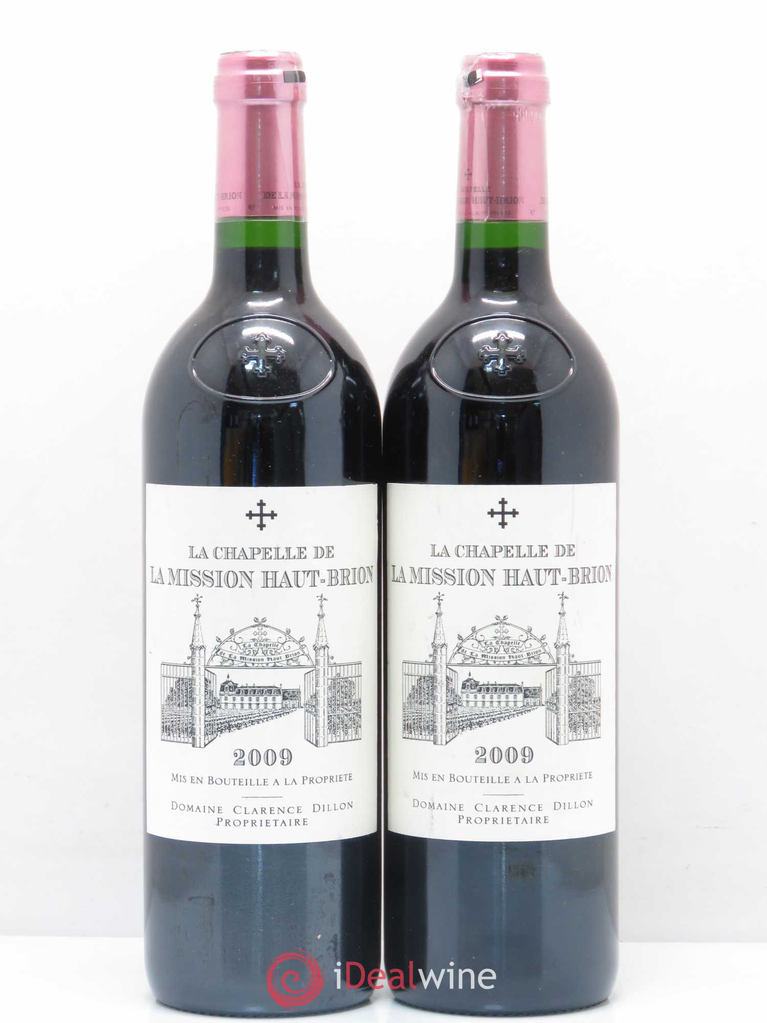 La Chapelle de La Mission Haut-Brion Second Vin 2009 - Lot de 2 bouteilles - 0