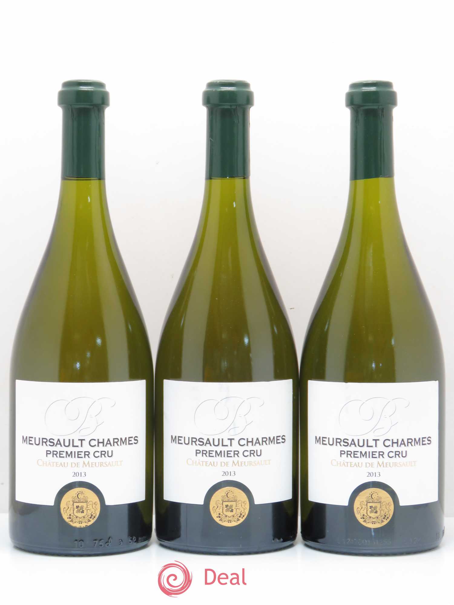 Meursault 1er Cru Charmes Château de Meursault 2013 - Posten von 3 Flaschen - 0