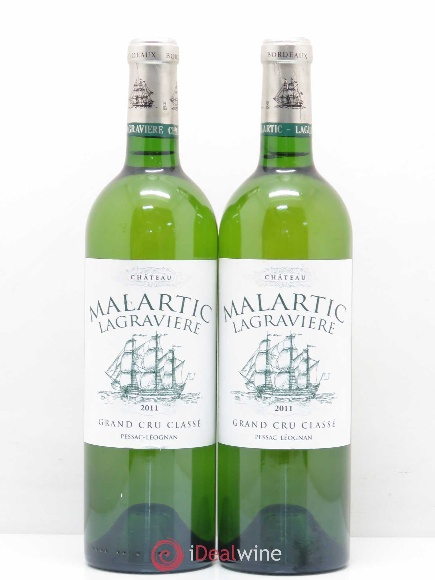 Château Malartic-Lagravière Cru Classé de Graves 2011 - Lot de 2 bouteilles - 0