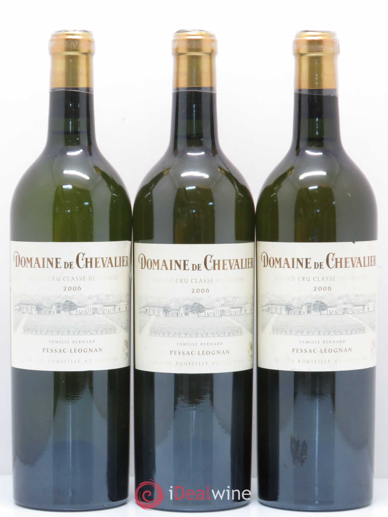 Domaine de Chevalier Cru Classé de Graves (sans prix de réserve) 2006 - Lot de 3 bouteilles - 0