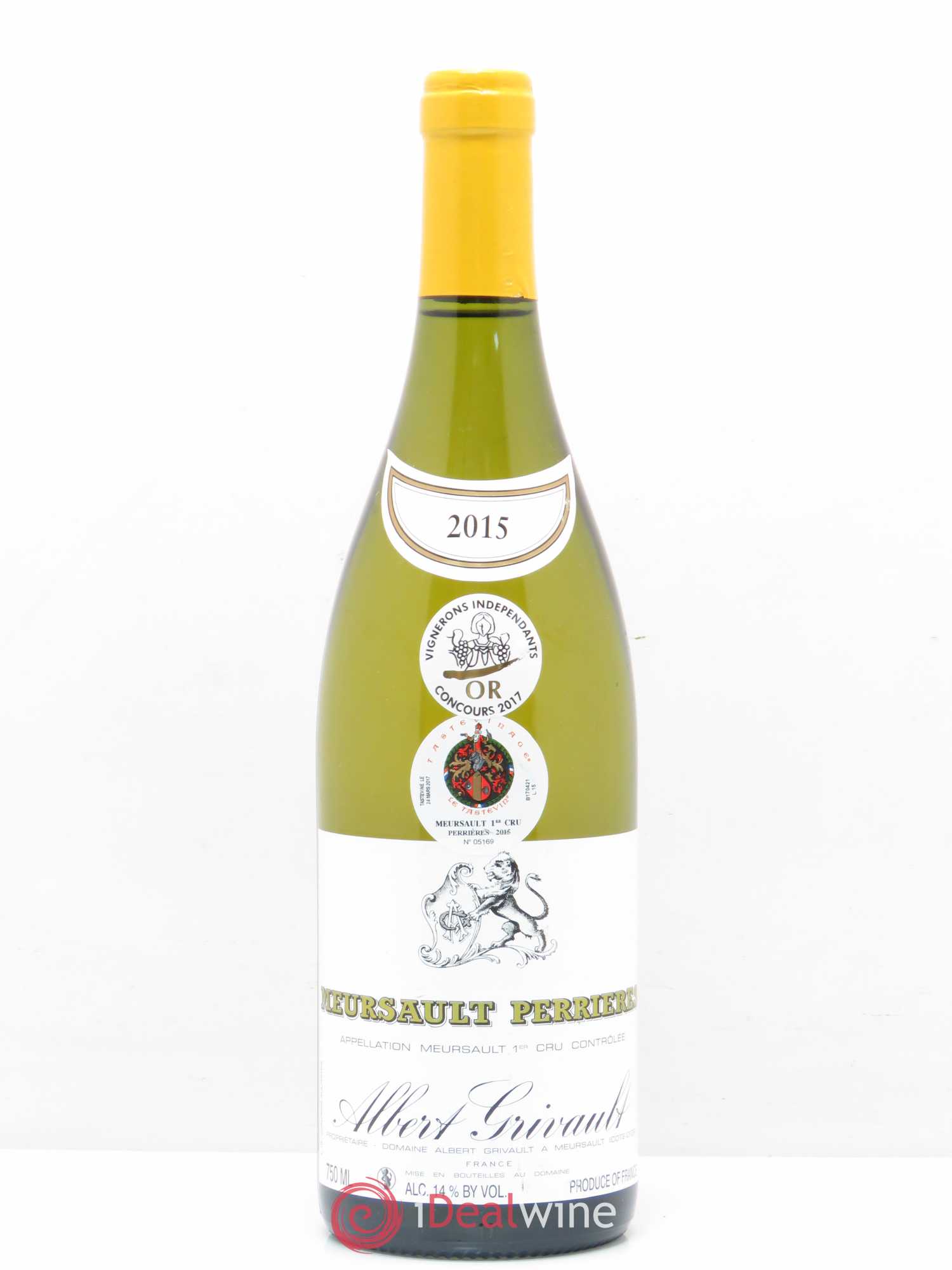 Meursault 1er Cru Perrières Albert Grivault 2015 - Lot de 1 bouteille - 0