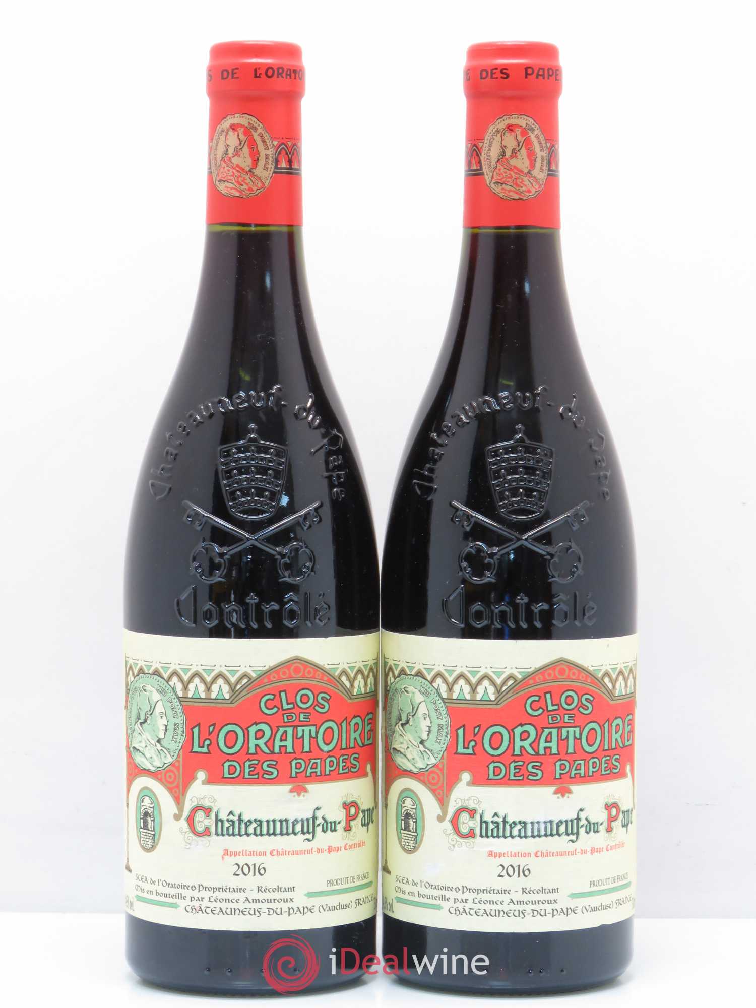 Châteauneuf-du-Pape Clos de l'Oratoire des Papes 2016 - Lot de 5 bouteilles - 2