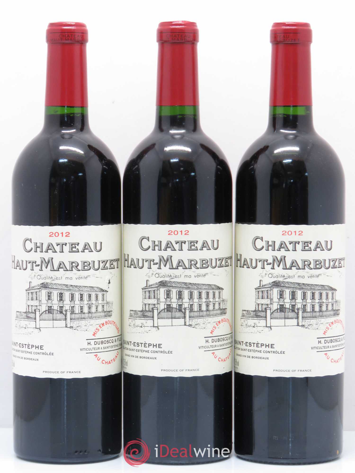 Château Haut Marbuzet 2012 - Lot de 12 bouteilles - 2