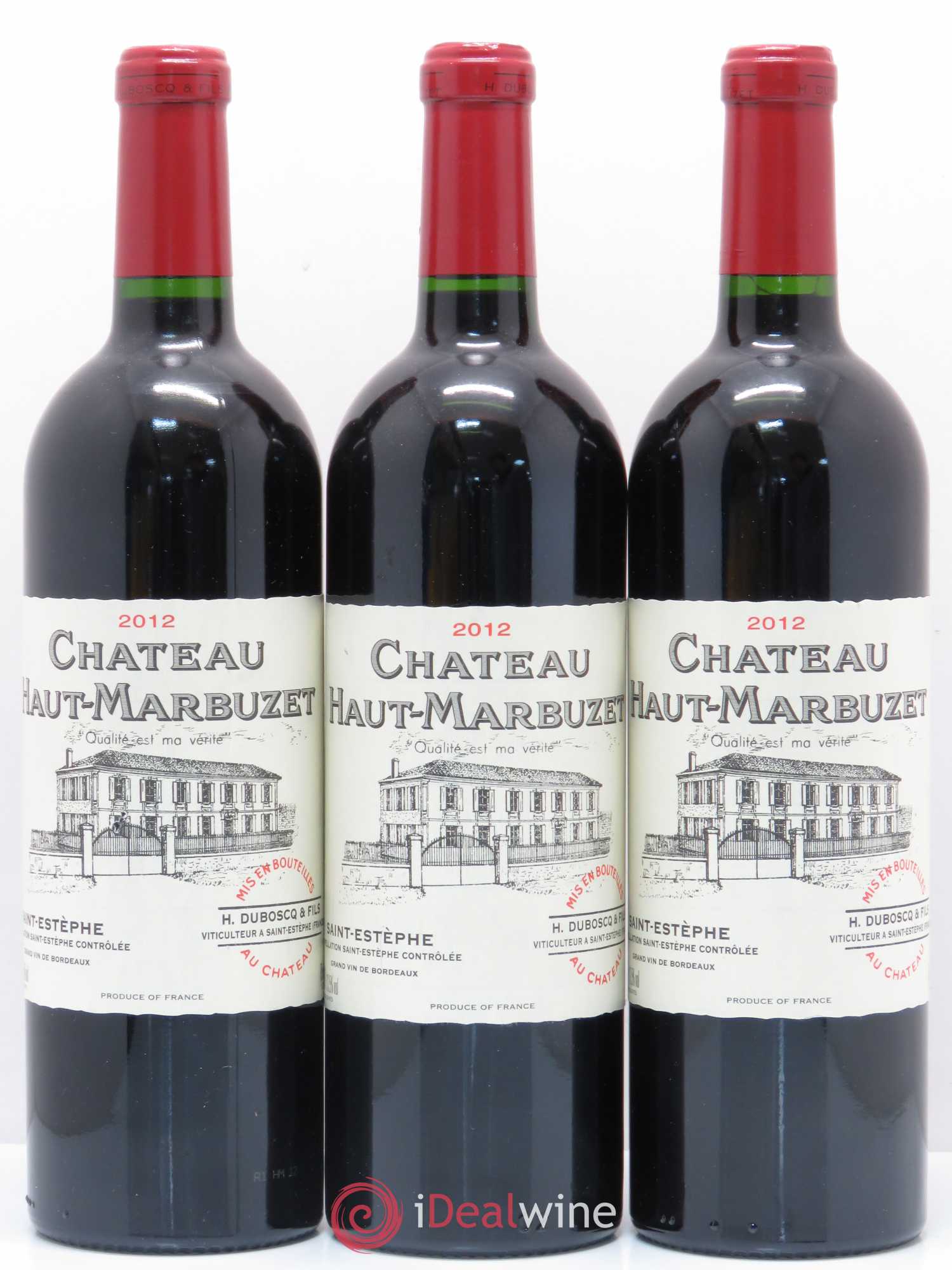 Château Haut Marbuzet 2012 - Lot de 12 bouteilles - 4