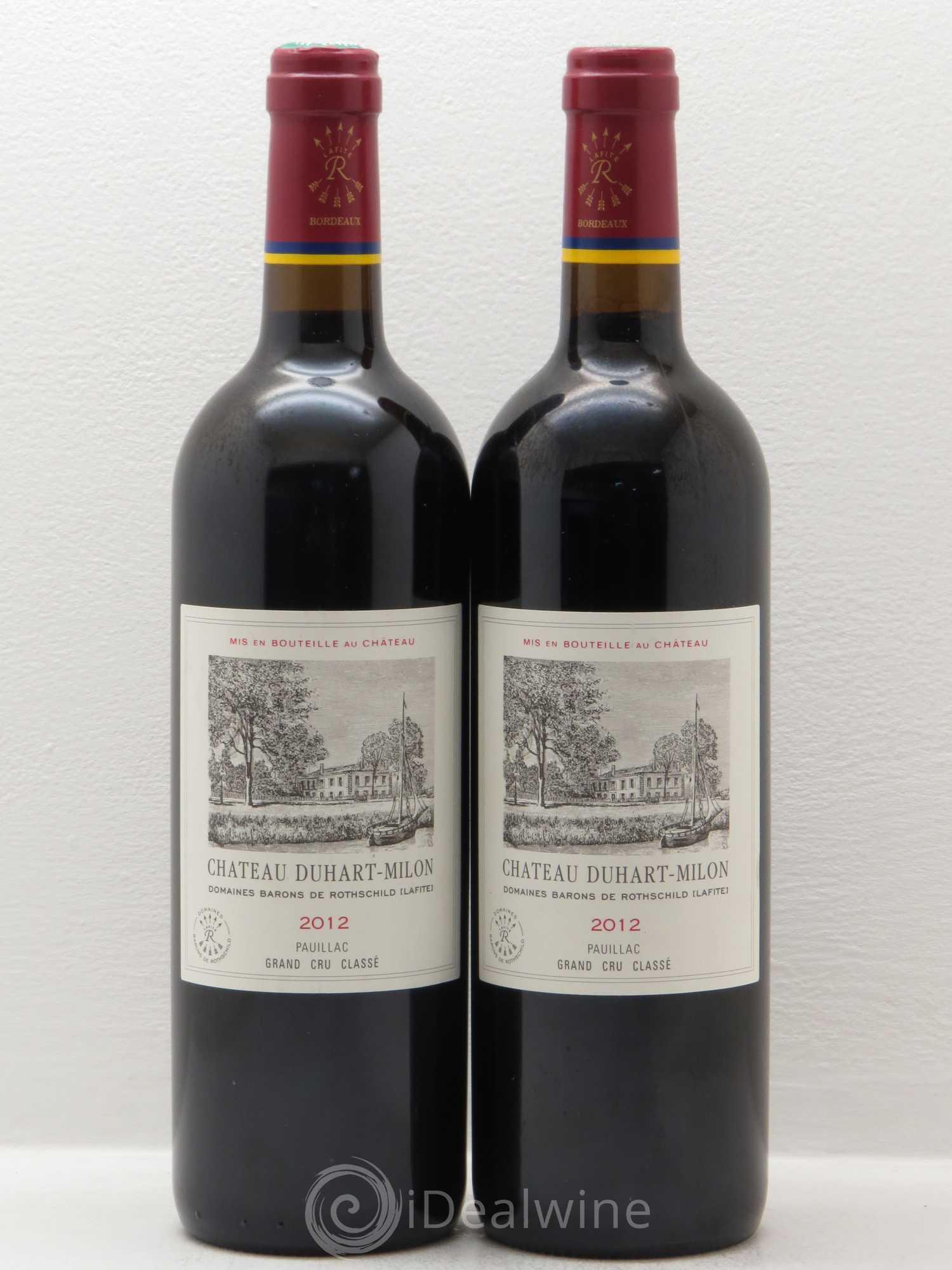 Château Duhart-Milon 4ème Grand Cru Classé 2012 - Lot de 2 bouteilles - 0