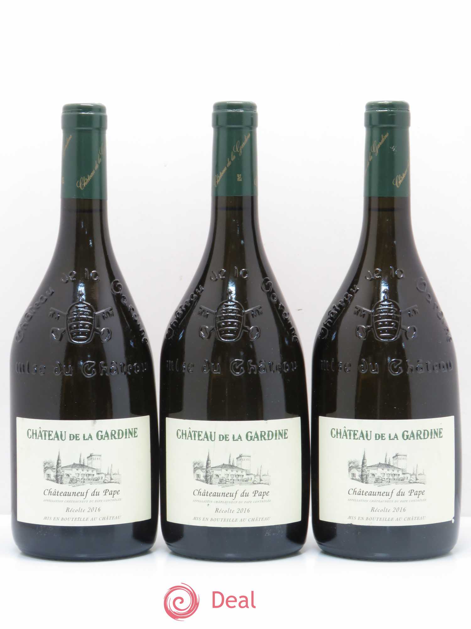 Châteauneuf-du-Pape Château de La Gardine 2016 - Posten von 3 Flaschen - 0