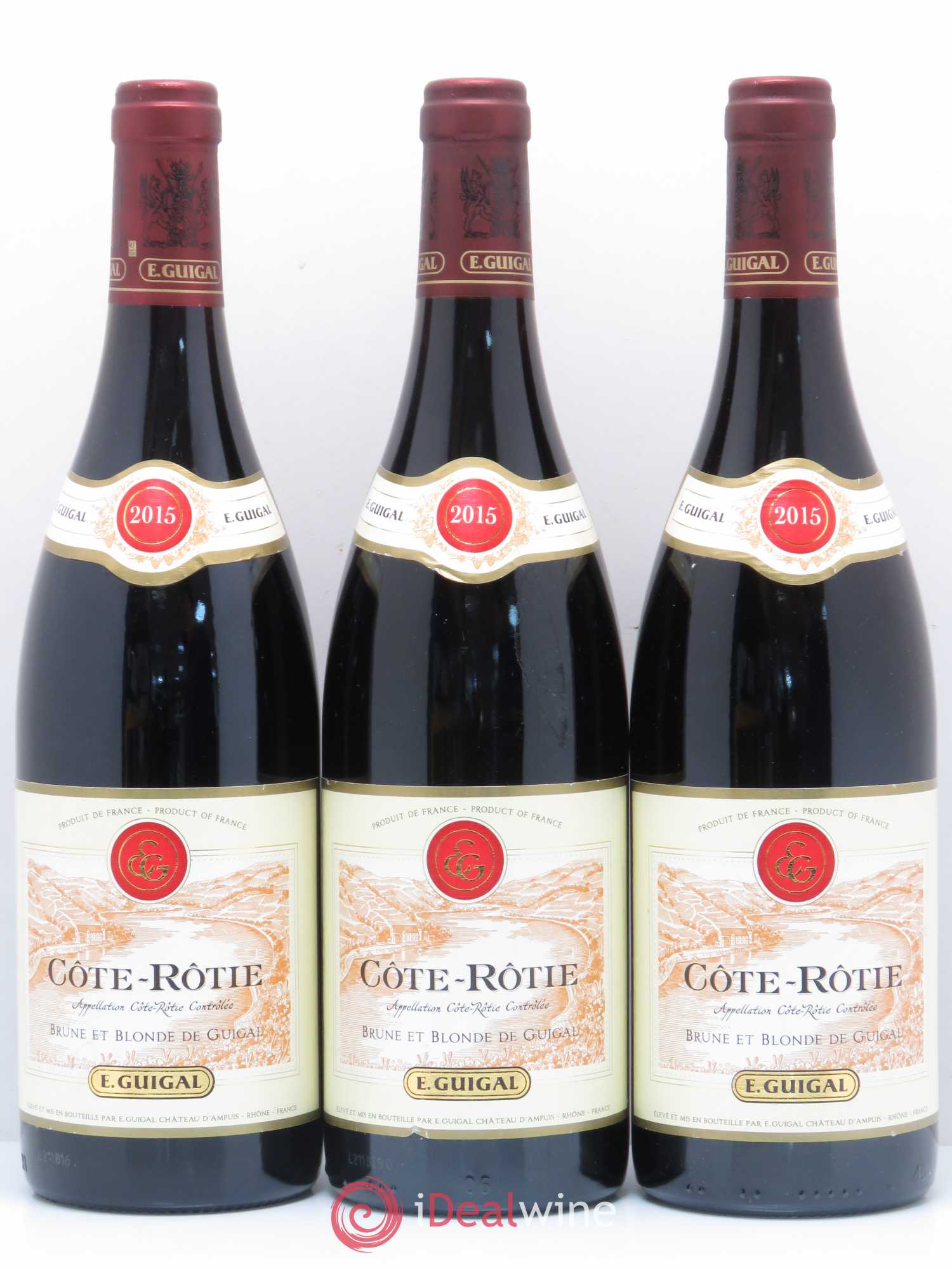 Côte-Rôtie Côtes Brune et Blonde Guigal 2015 - Lot de 6 bouteilles - 2