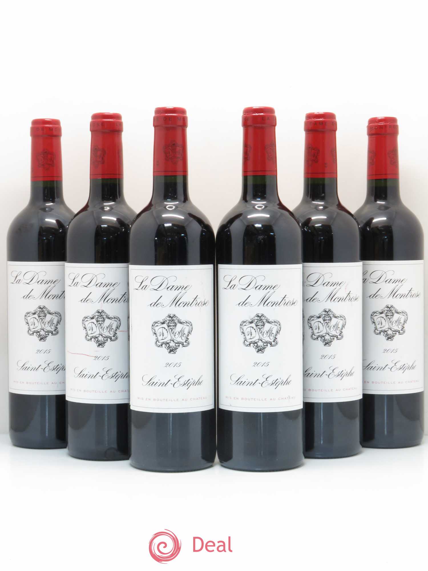 La Dame de Montrose Second Vin 2015 - Lot de 6 bouteilles - 0
