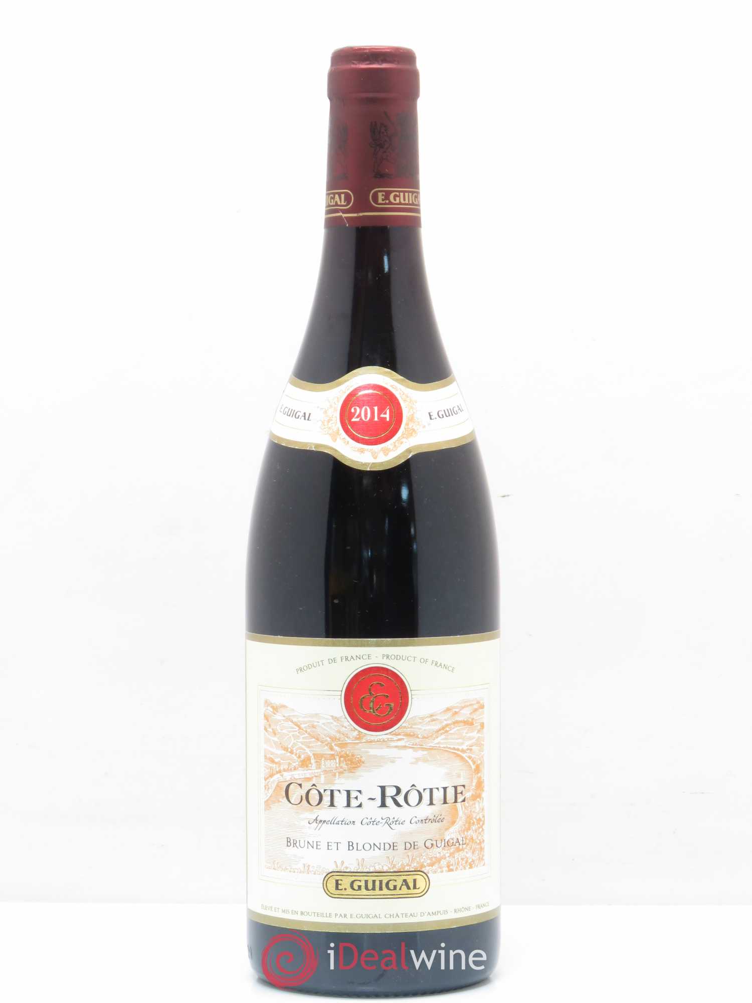 Côte-Rôtie Côtes Brune et Blonde Guigal 2014 - Lot de 1 bouteille - 0