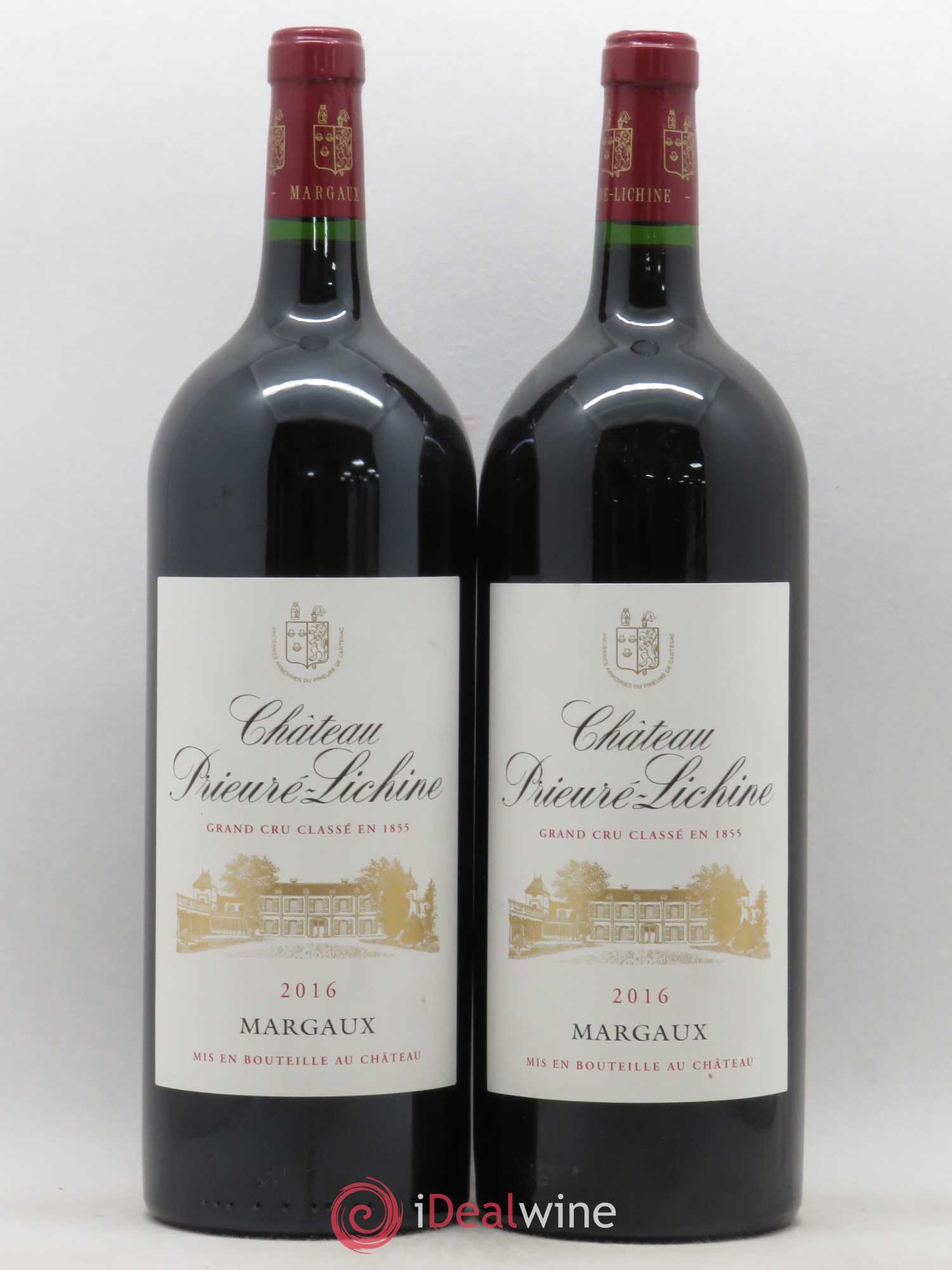 Château Prieuré Lichine 4ème Grand Cru Classé 2016 - Lot de 2 magnums - 0