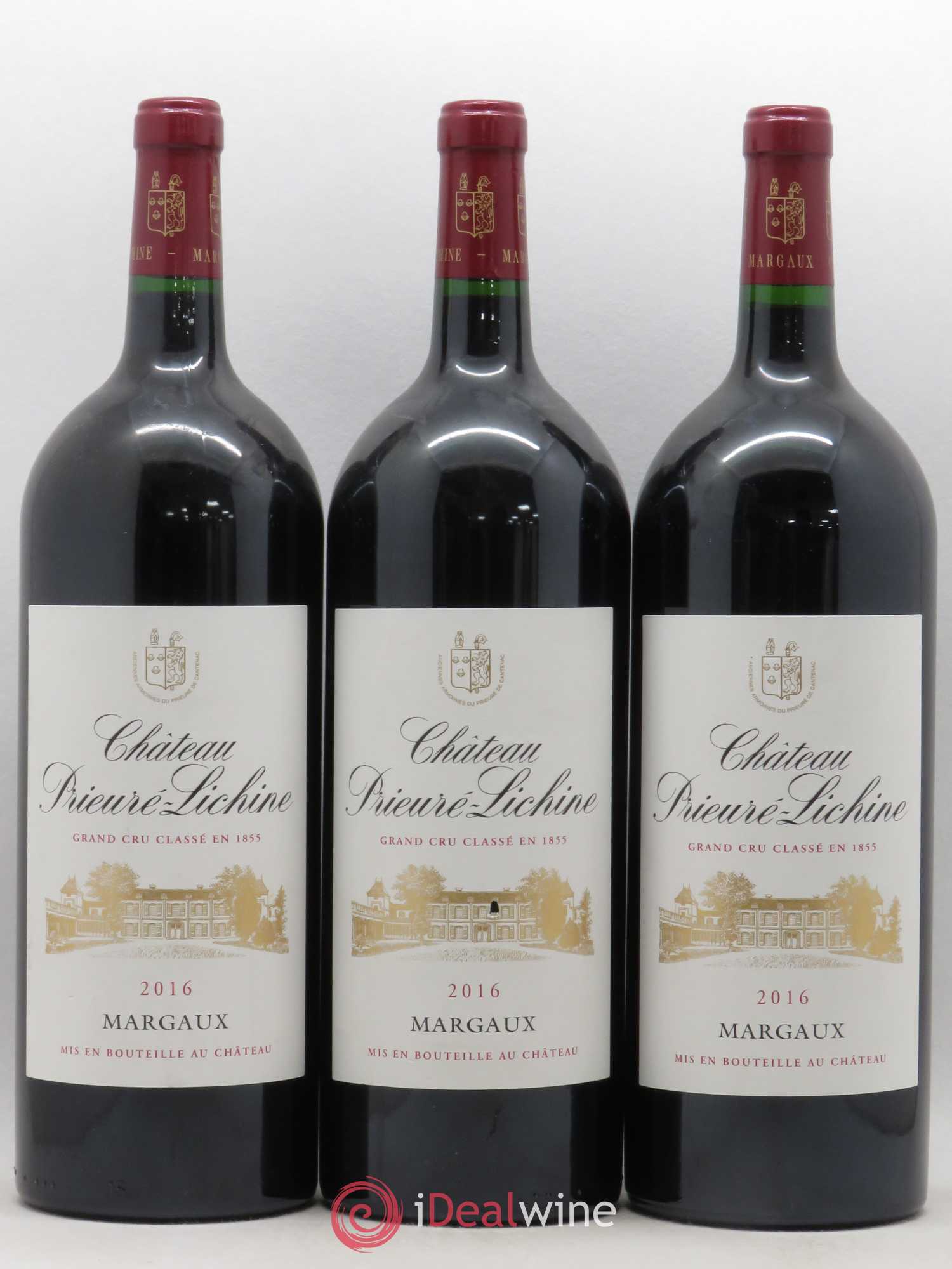 Château Prieuré Lichine 4ème Grand Cru Classé 2016 - Lot de 3 magnums - 0