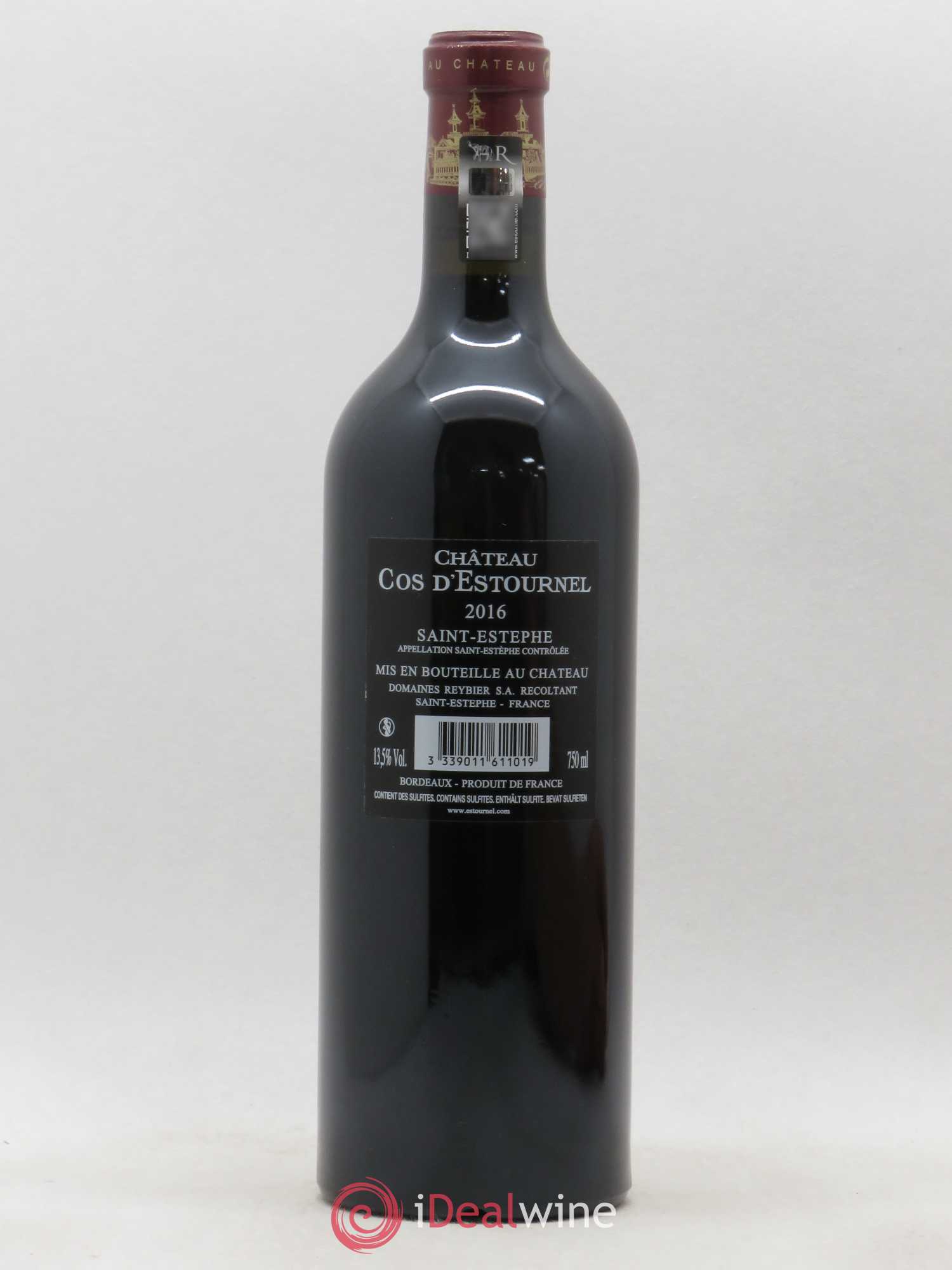 Cos d'Estournel 2ème Grand Cru Classé 2016 - Lot de 1 bouteille - 1