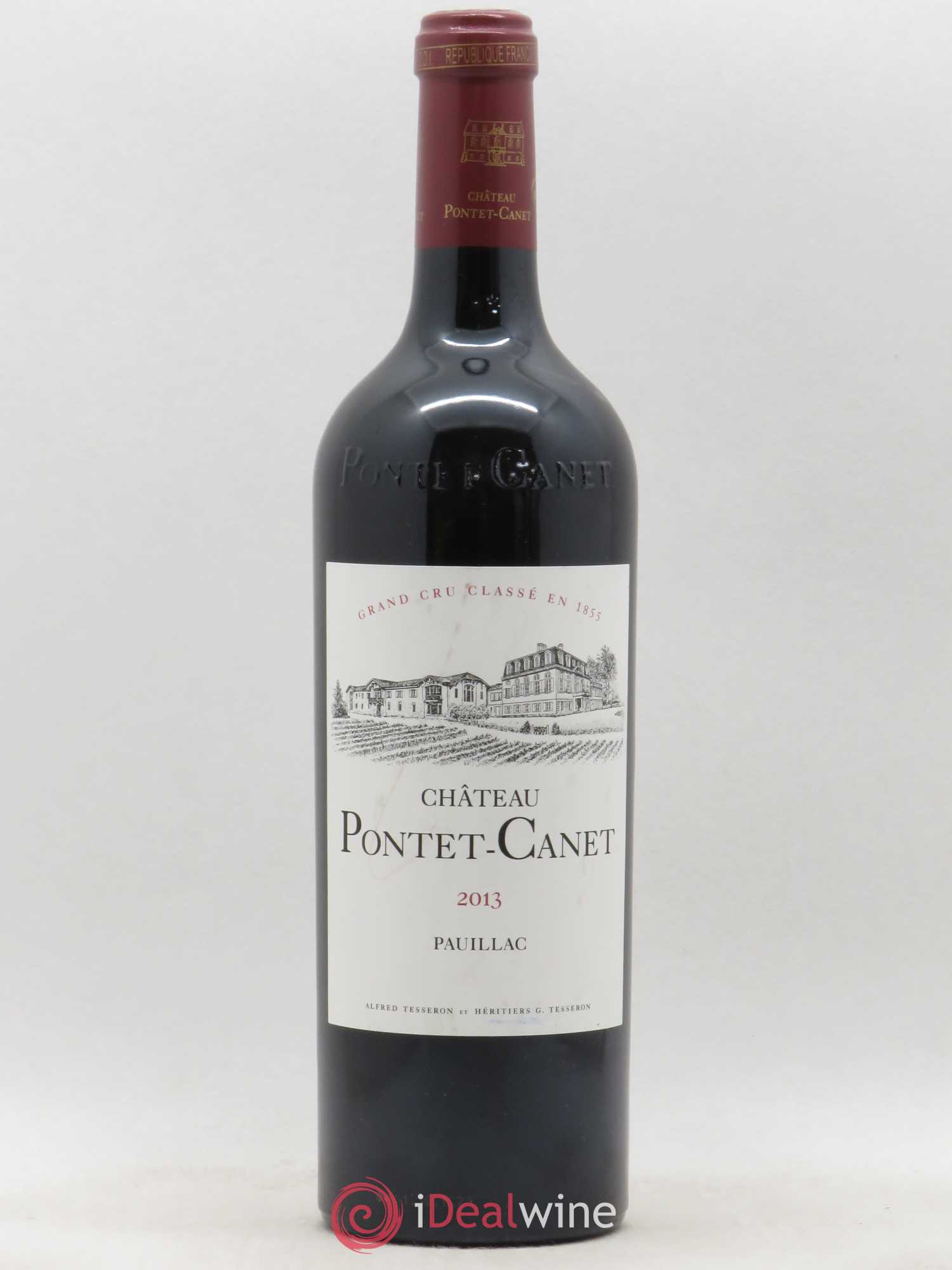 Château Pontet Canet 5ème Grand Cru Classé 2013 - Lot de 1 bouteille - 0