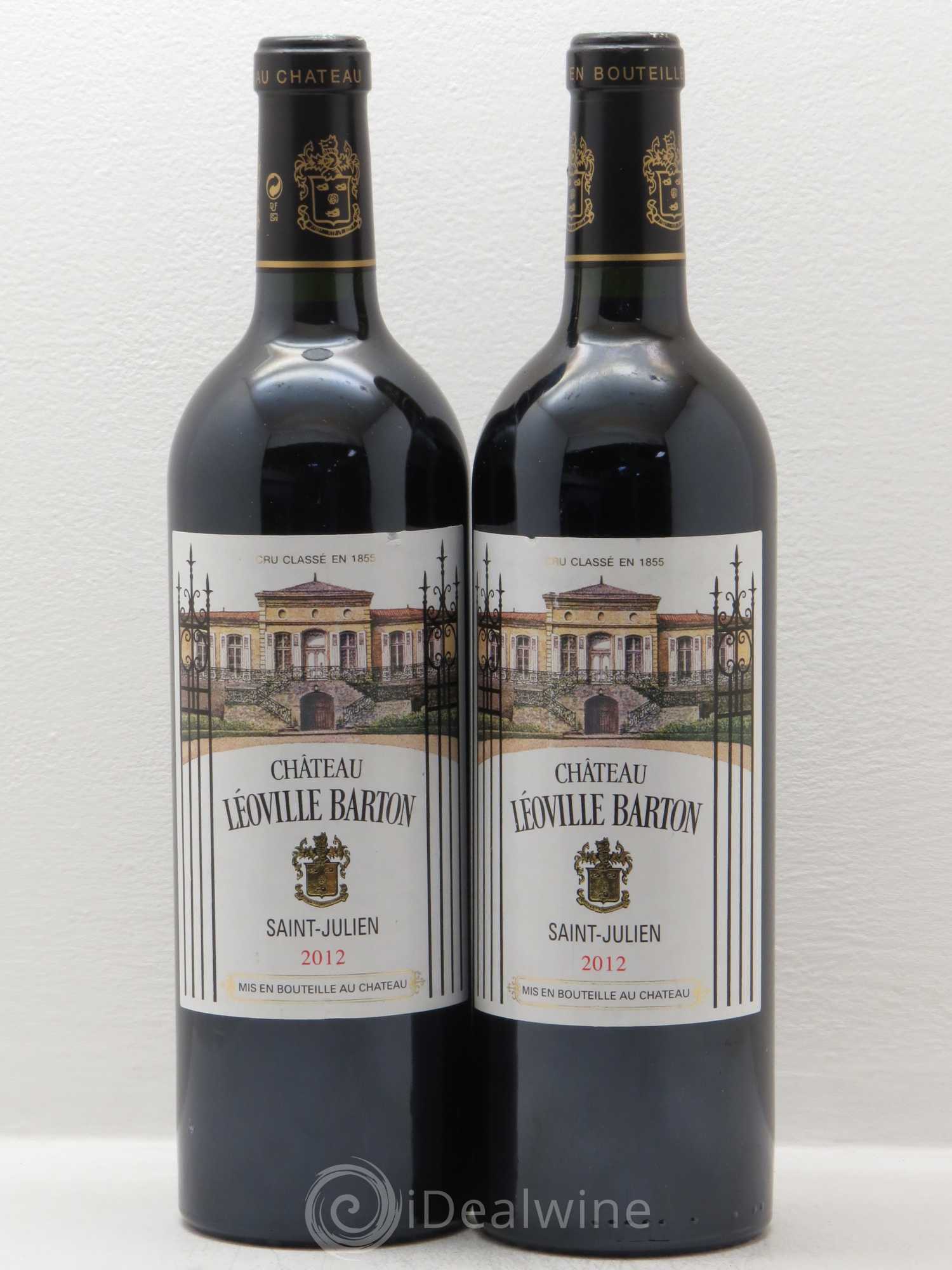 Château Léoville Barton 2ème Grand Cru Classé 2012 - Lot de 2 bouteilles - 0