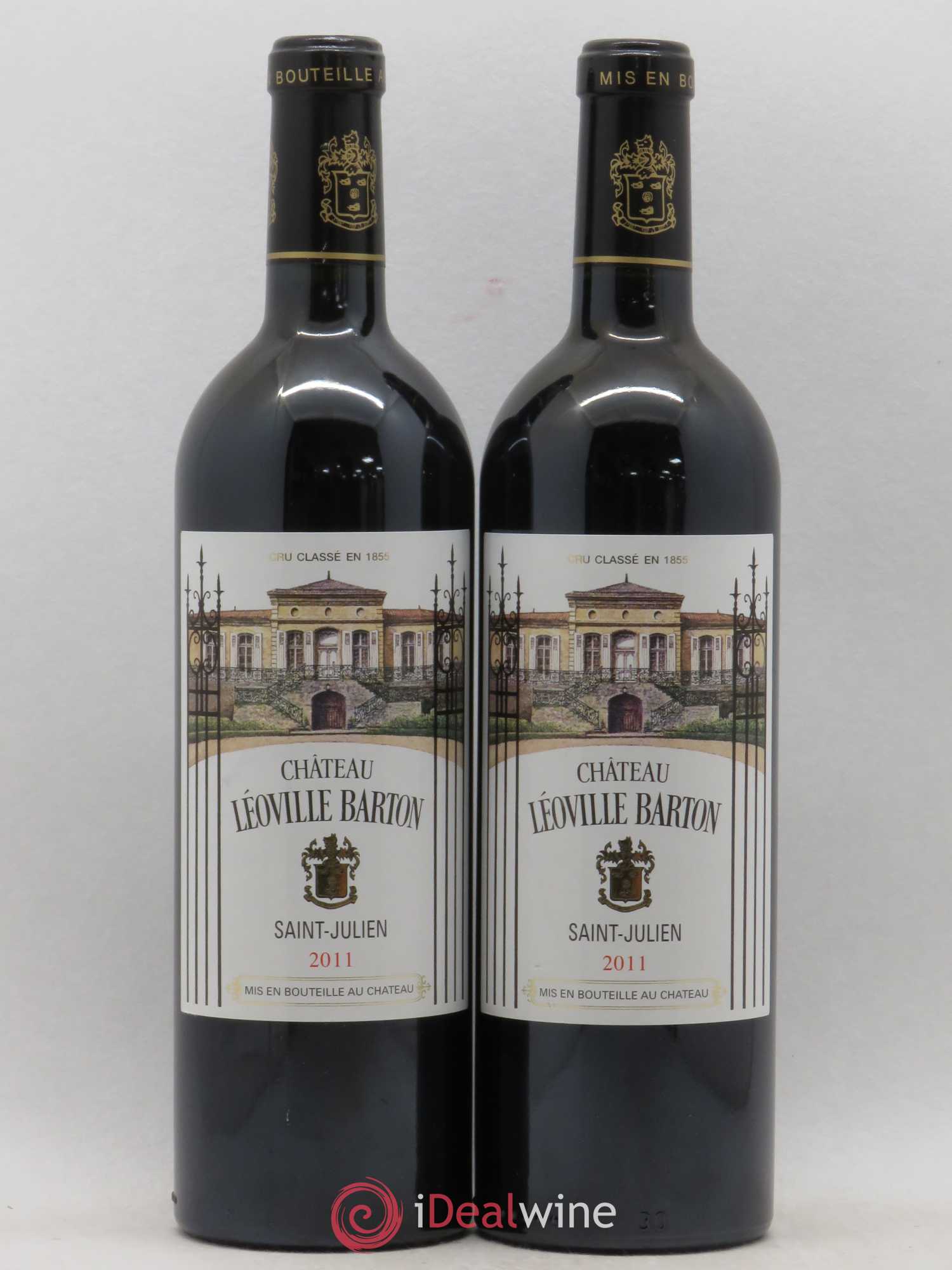 Château Léoville Barton 2ème Grand Cru Classé 2011 - Lot de 2 bouteilles - 0