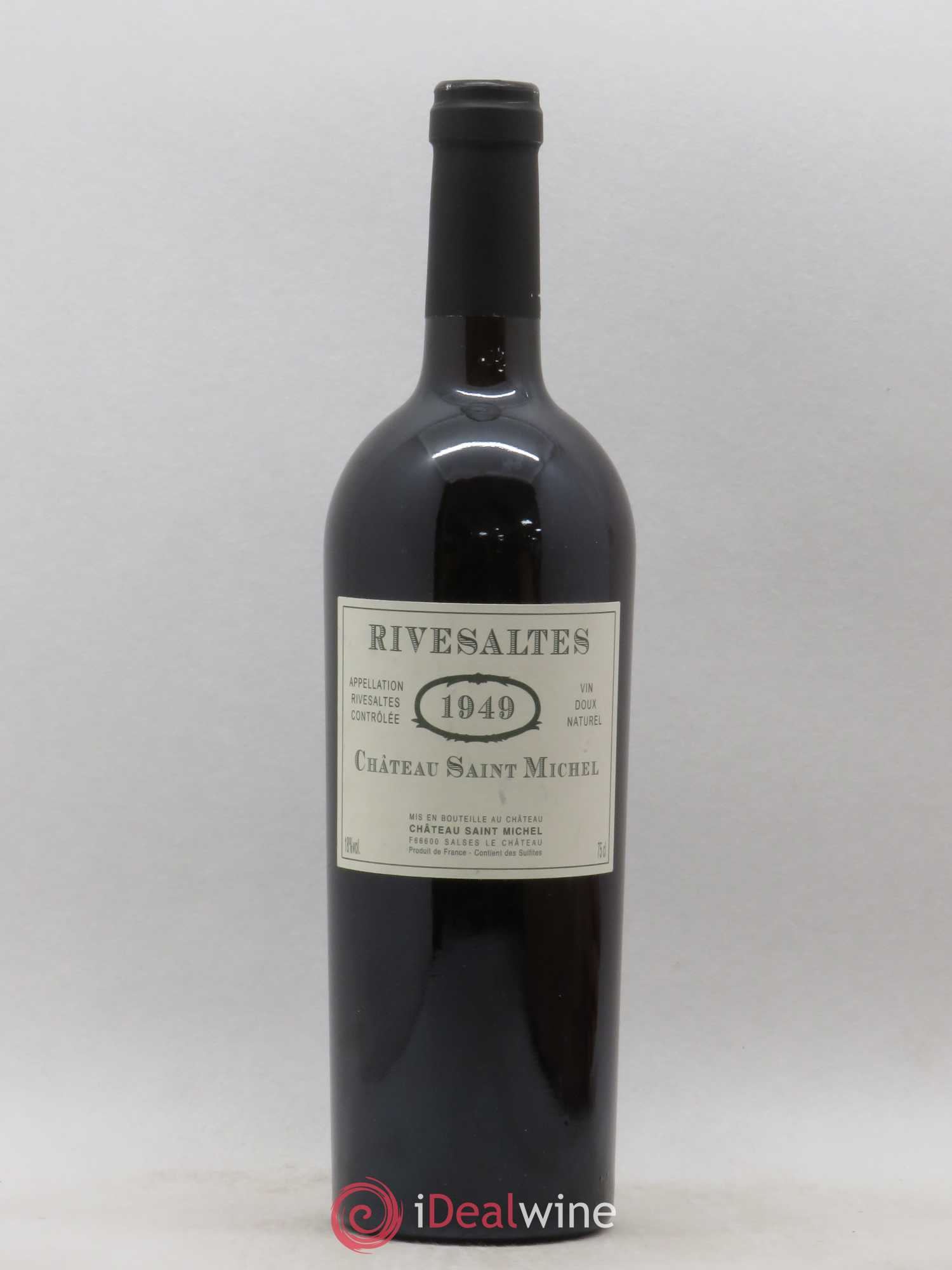 Rivesaltes Château Saint Michel 1949 - Posten von 1 Flasche - 0