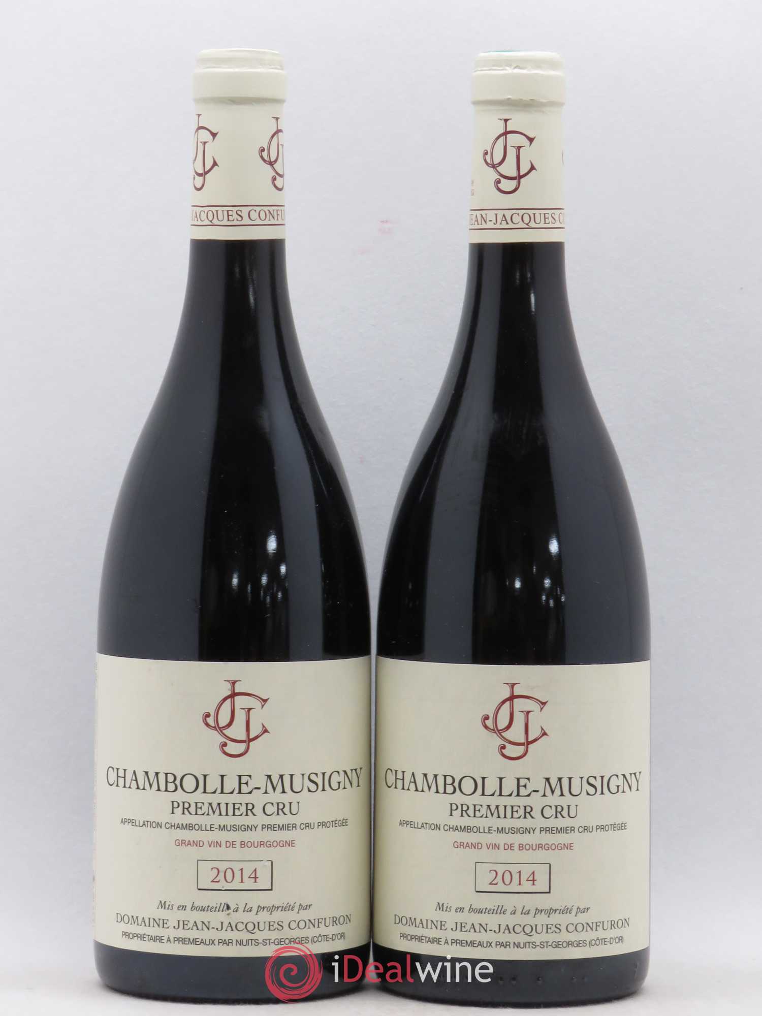 Chambolle-Musigny 1er Cru Jean-Jacques Confuron 2014 - Lot de 2 bouteilles - 0