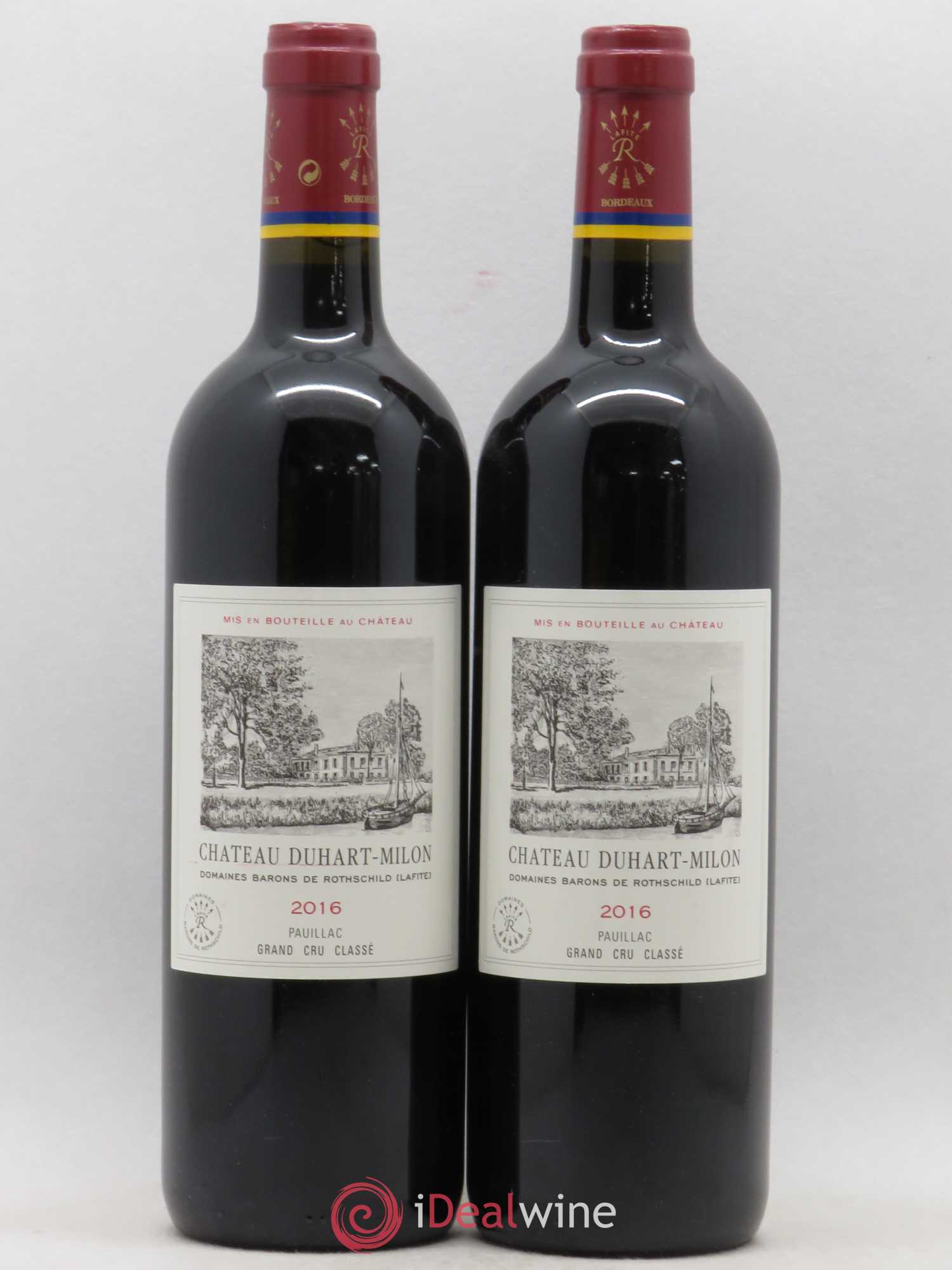 Château Duhart-Milon 4ème Grand Cru Classé 2016 - Lot de 2 bouteilles - 0