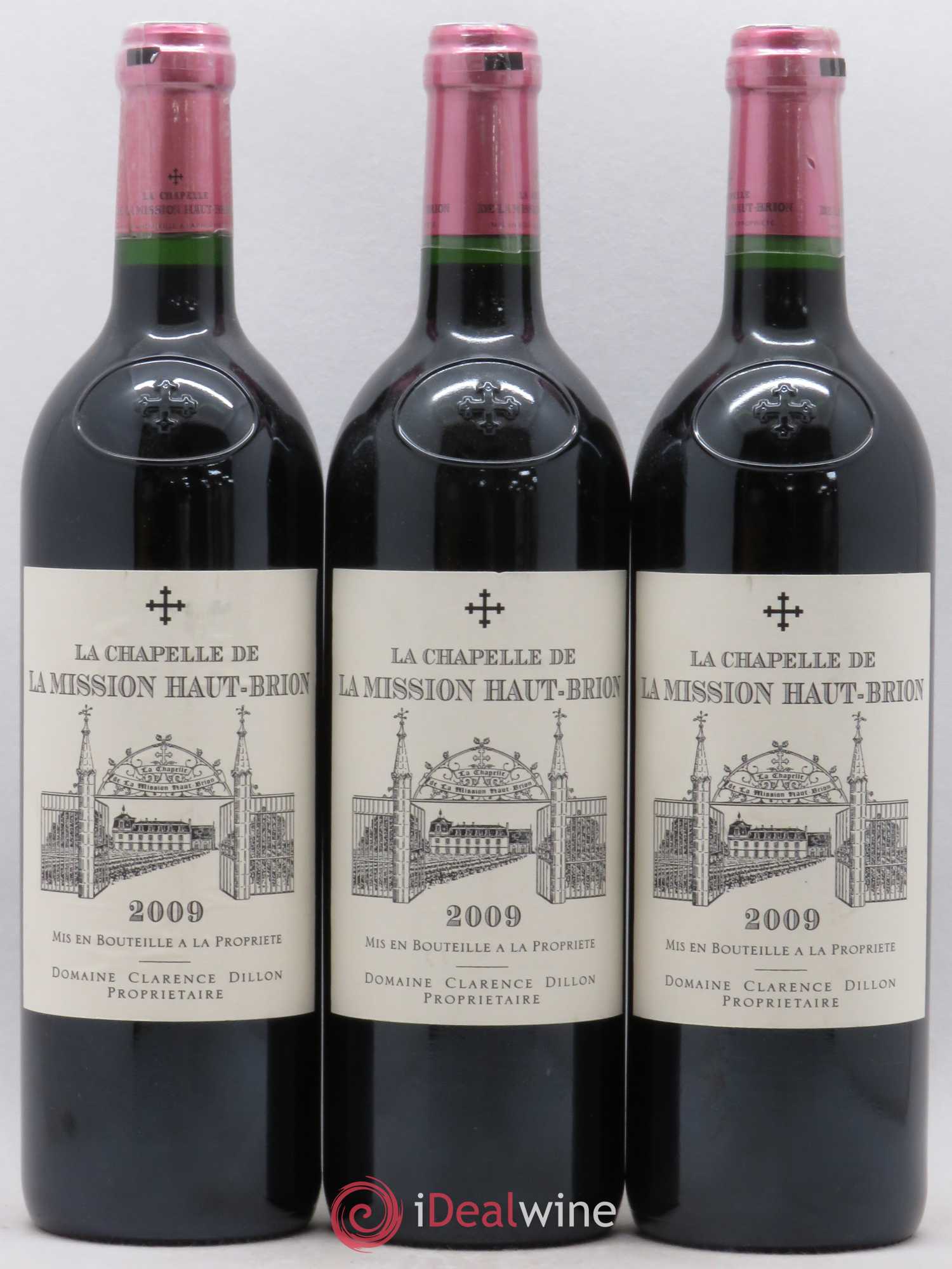 La Chapelle de La Mission Haut-Brion Second Vin 2009 - Lot de 3 bouteilles - 0