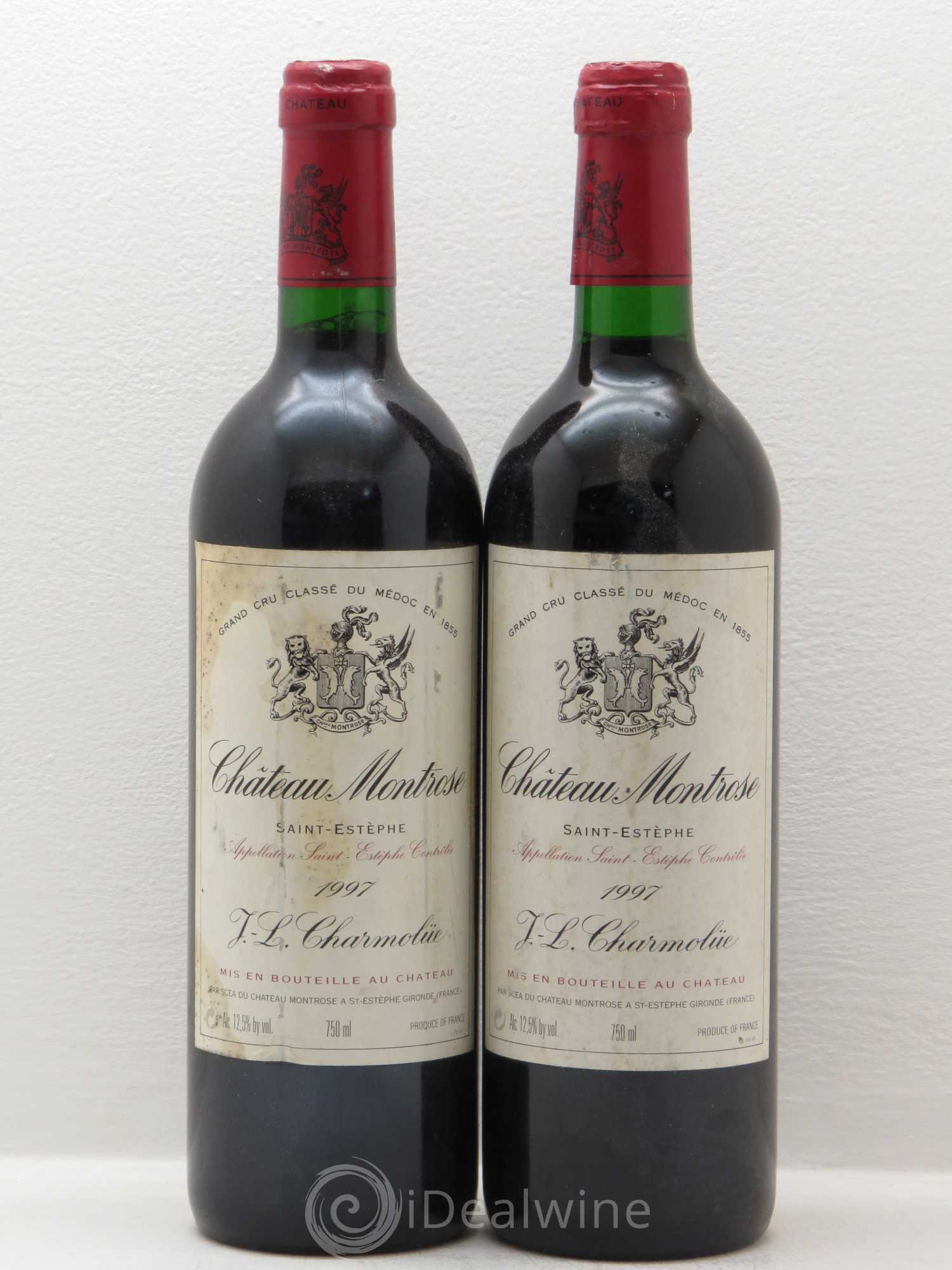 Château Montrose 2ème Grand Cru Classé 1997 - Lot de 2 bouteilles - 0