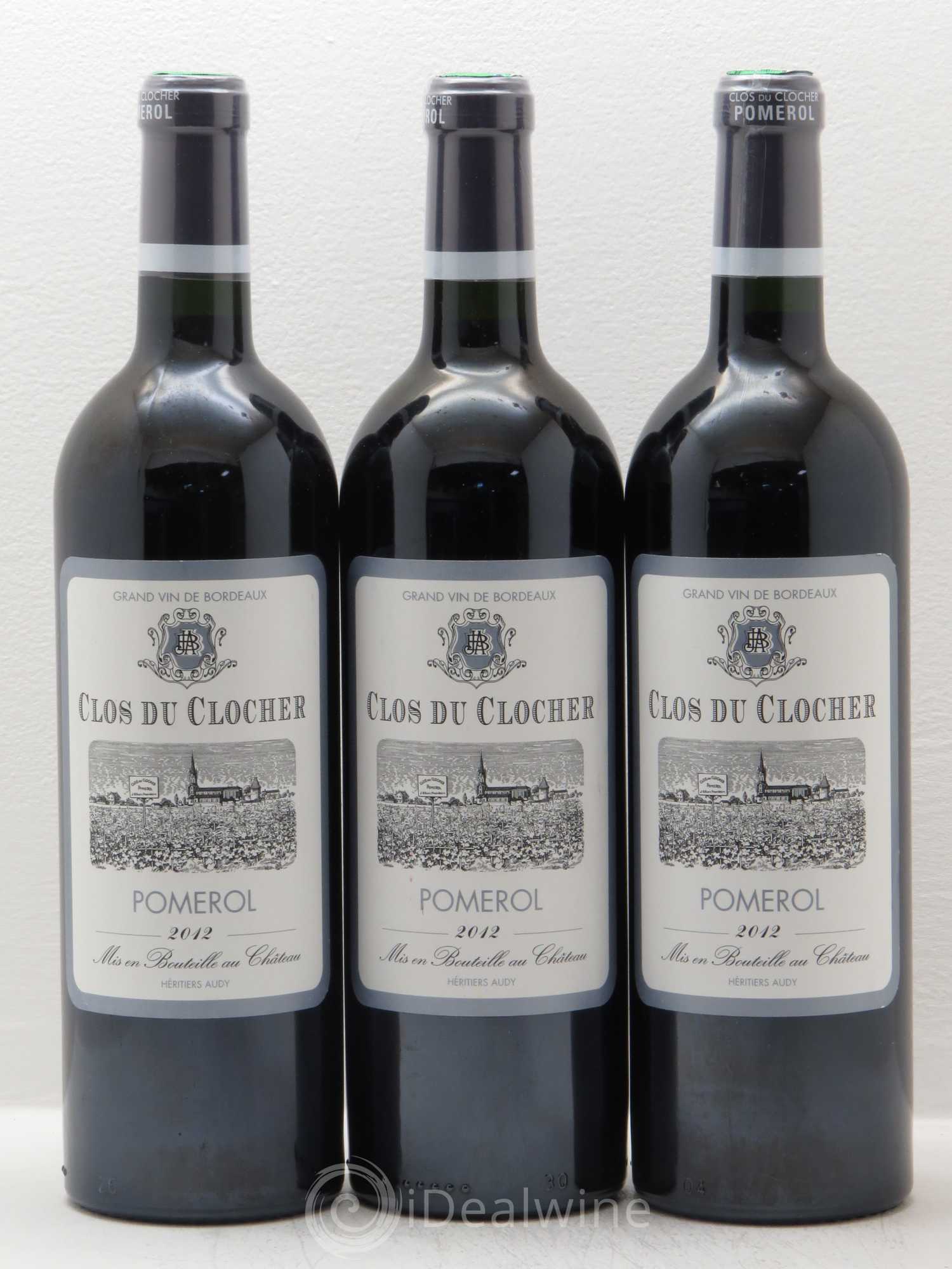 Clos du Clocher 2012 - Lot de 3 bouteilles - 0
