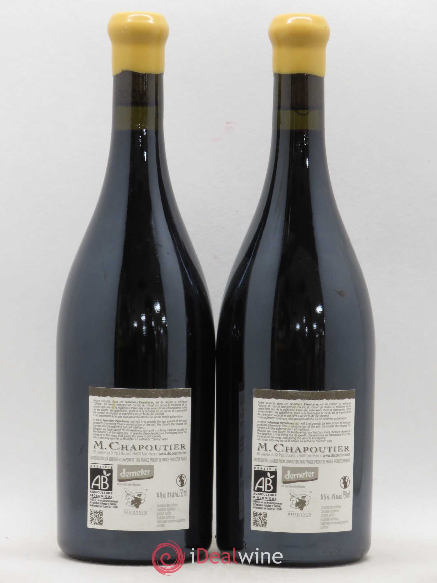 Hermitage Ermitage l'Ermite Chapoutier 2009 - Lot de 2 bouteilles - 1