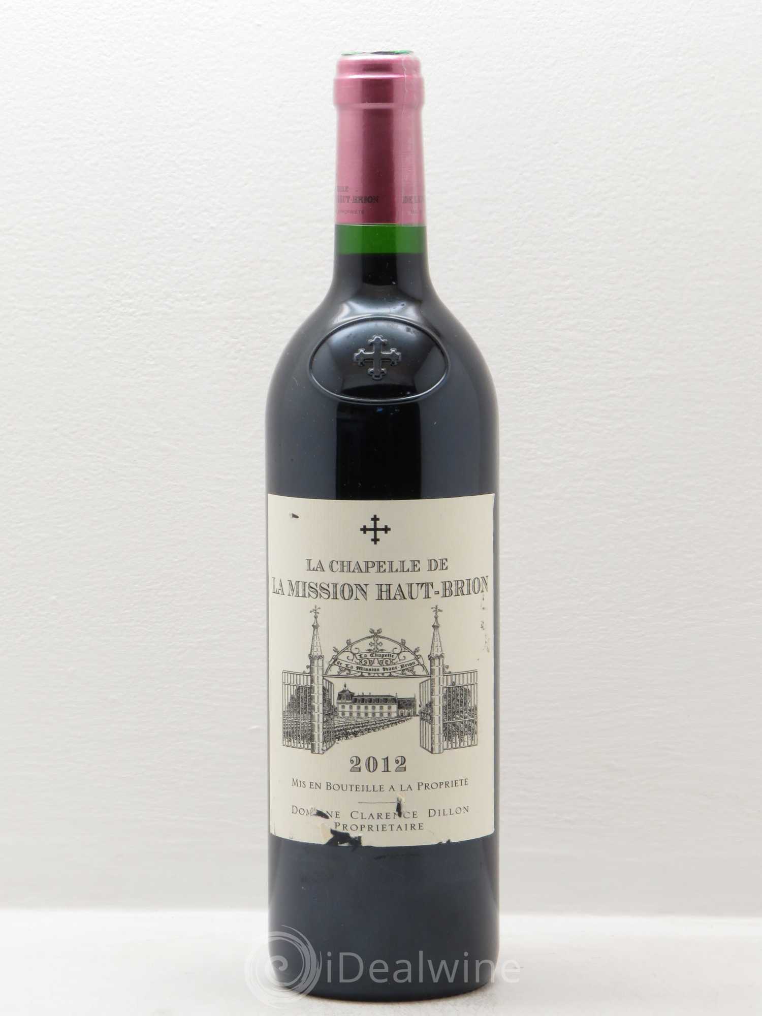 La Chapelle de La Mission Haut-Brion Second Vin 2012 - Lot de 6 bouteilles - 0