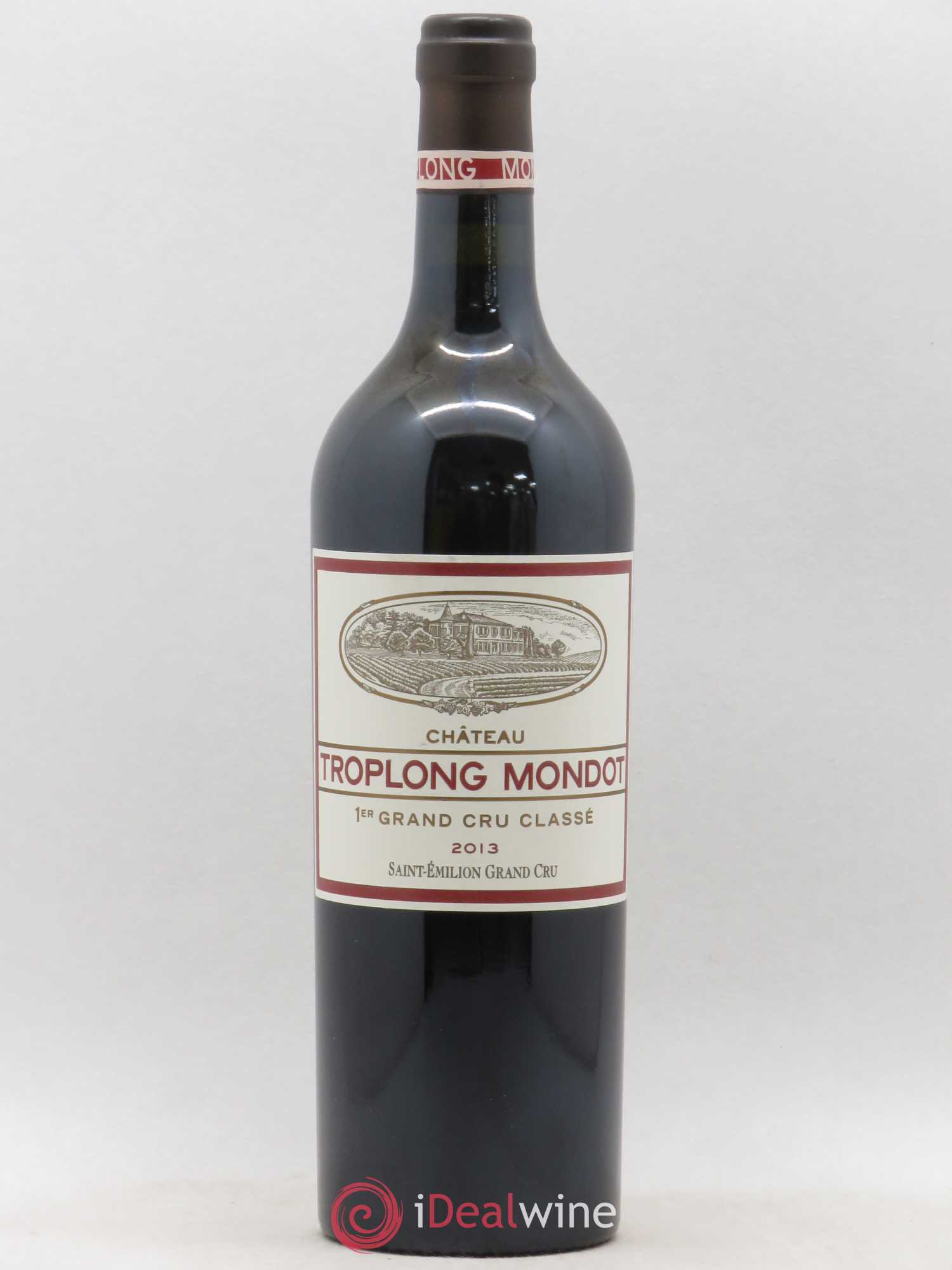 Château Troplong Mondot 1er Grand Cru Classé B 2013 - Lot de 1 bouteille - 0
