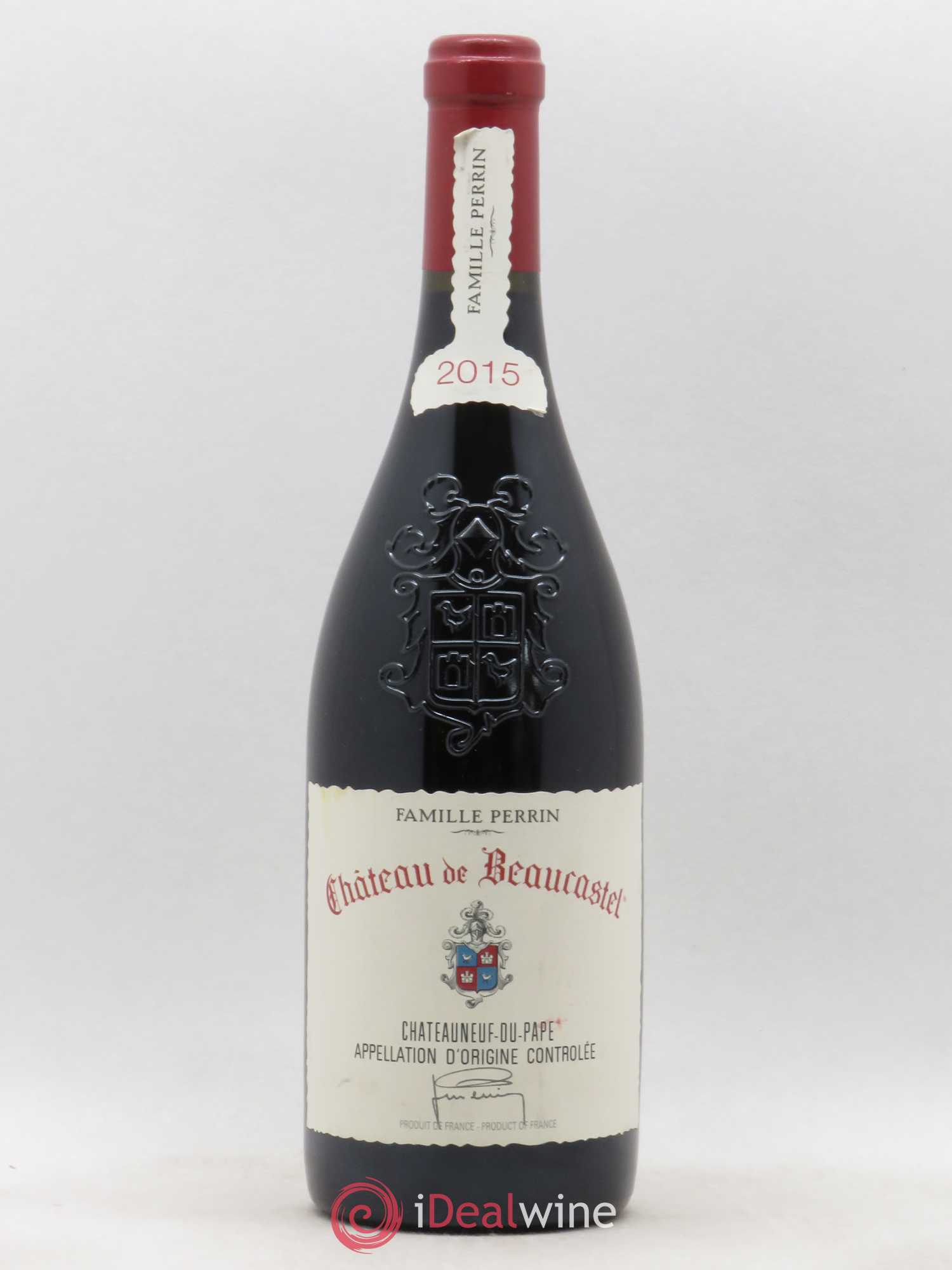 Châteauneuf-du-Pape Château de Beaucastel Famille Perrin 2015 - Lot de 1 bouteille - 0