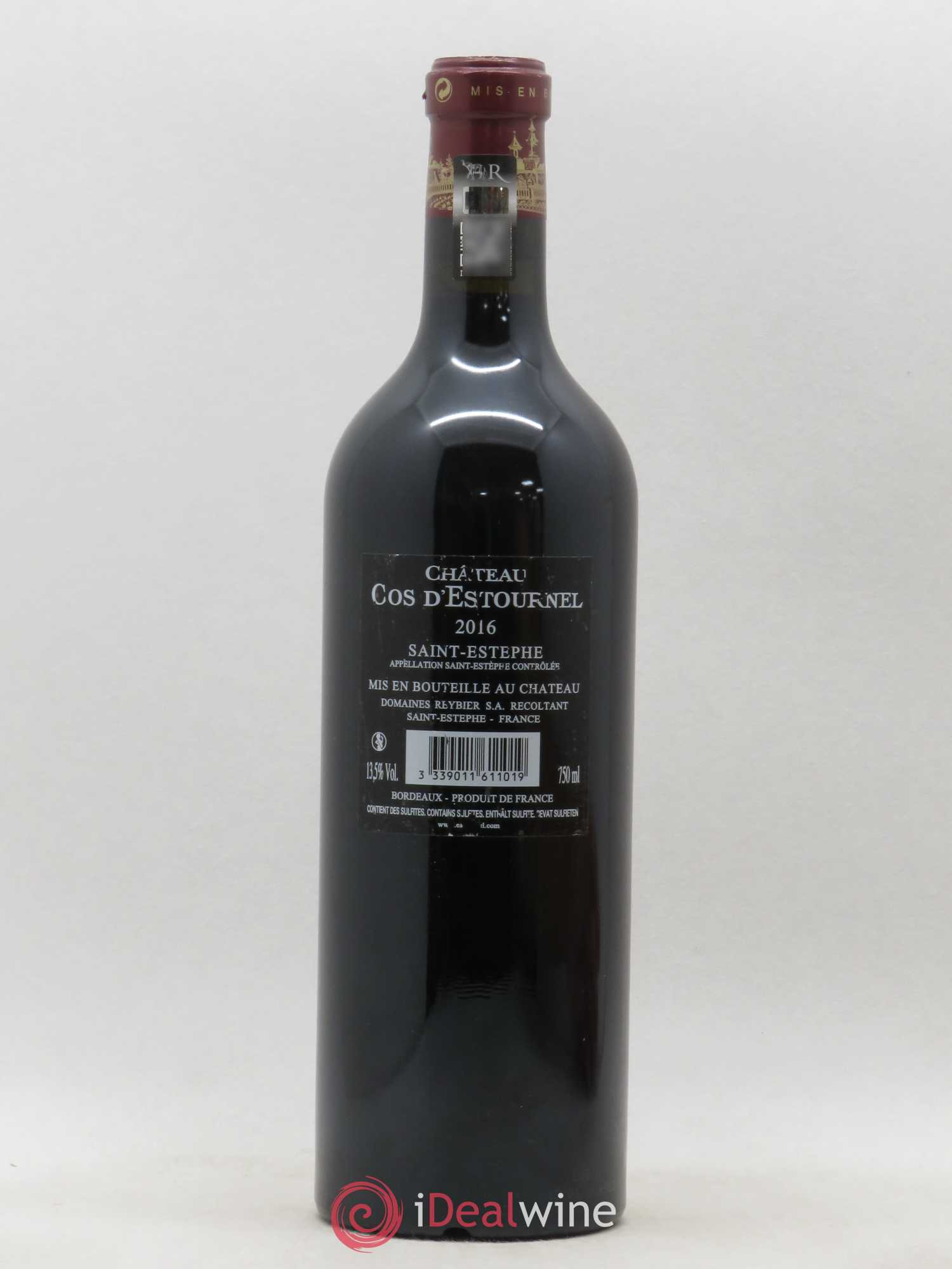 Cos d'Estournel 2ème Grand Cru Classé 2016 - Lot de 1 bouteille - 1