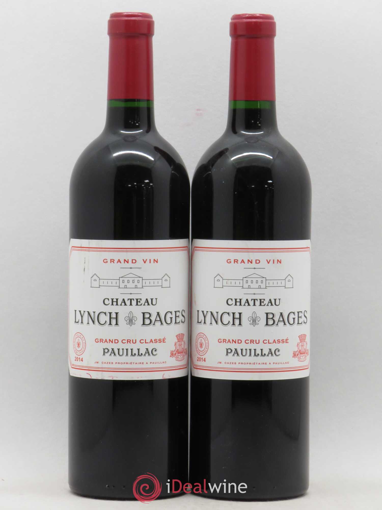 Château Lynch Bages 5ème Grand Cru Classé 2014 - Lot de 2 bouteilles - 0