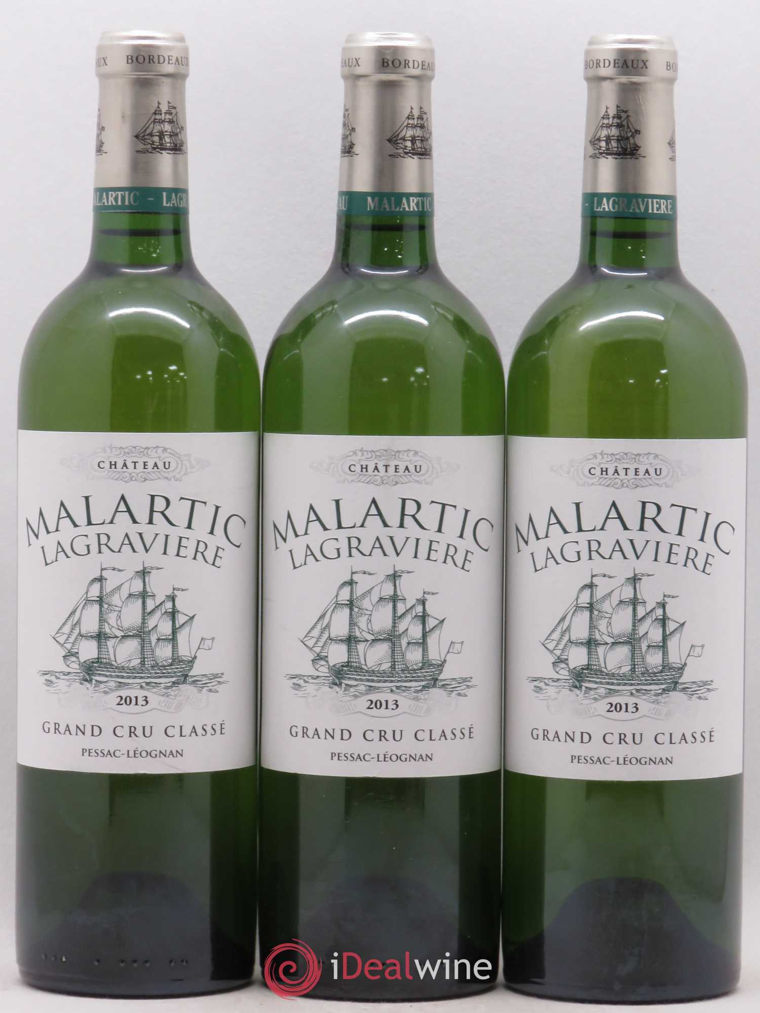 Château Malartic-Lagravière Cru Classé de Graves 2013 - Lot de 3 bouteilles - 0