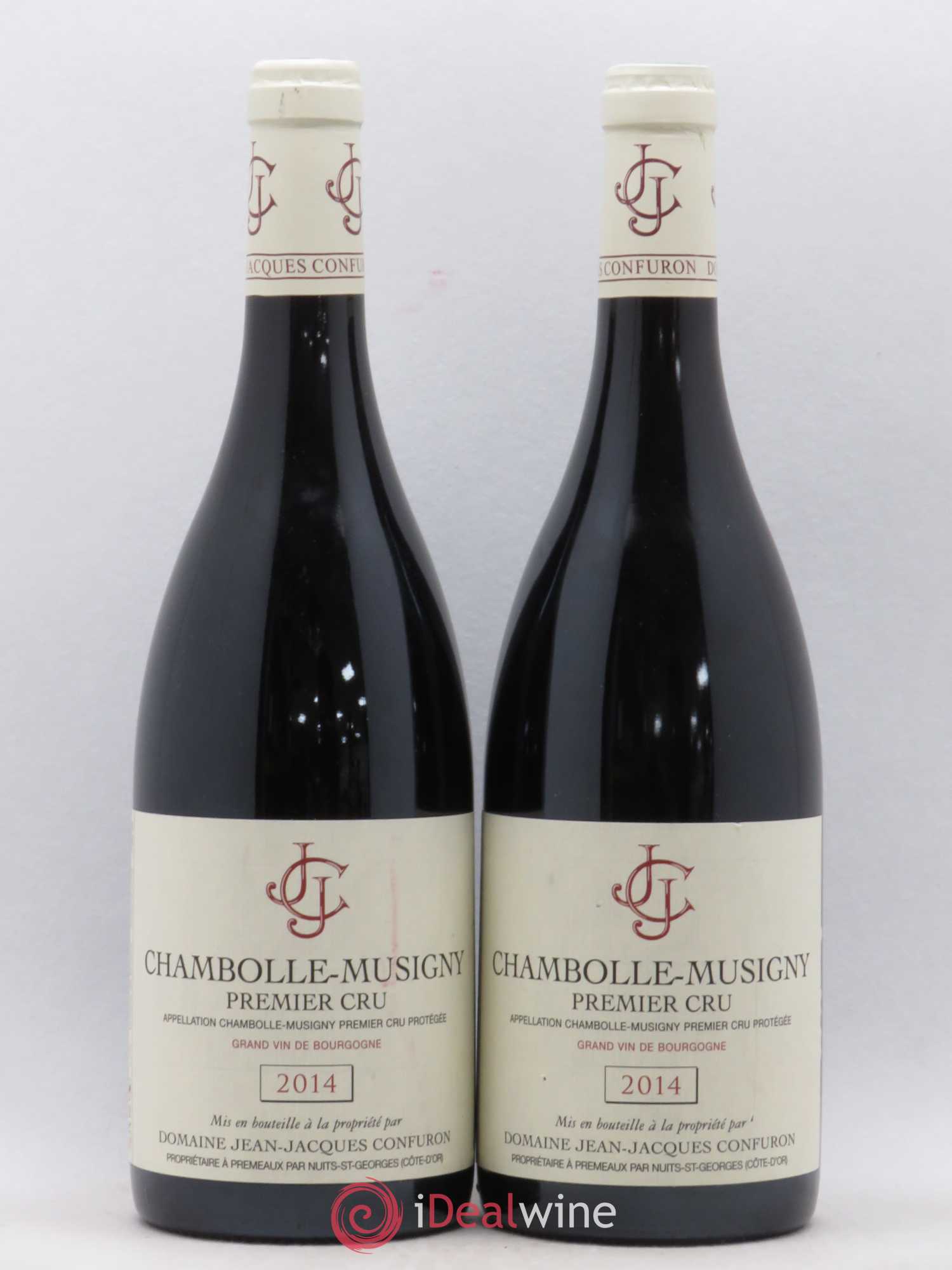 Chambolle-Musigny 1er Cru Jean-Jacques Confuron 2014 - Lot de 2 bouteilles - 0