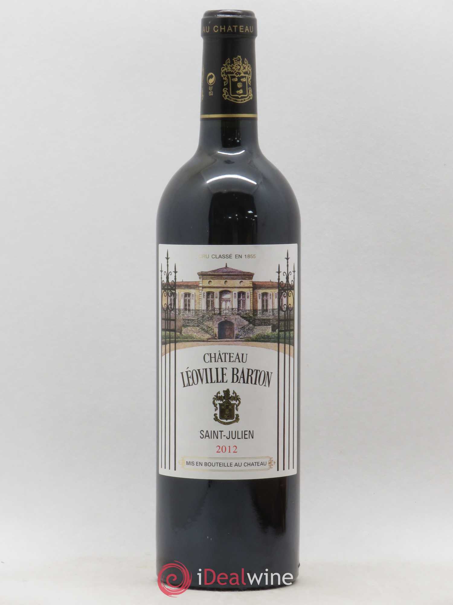 Château Léoville Barton 2ème Grand Cru Classé 2012 - Lot de 1 bouteille - 0