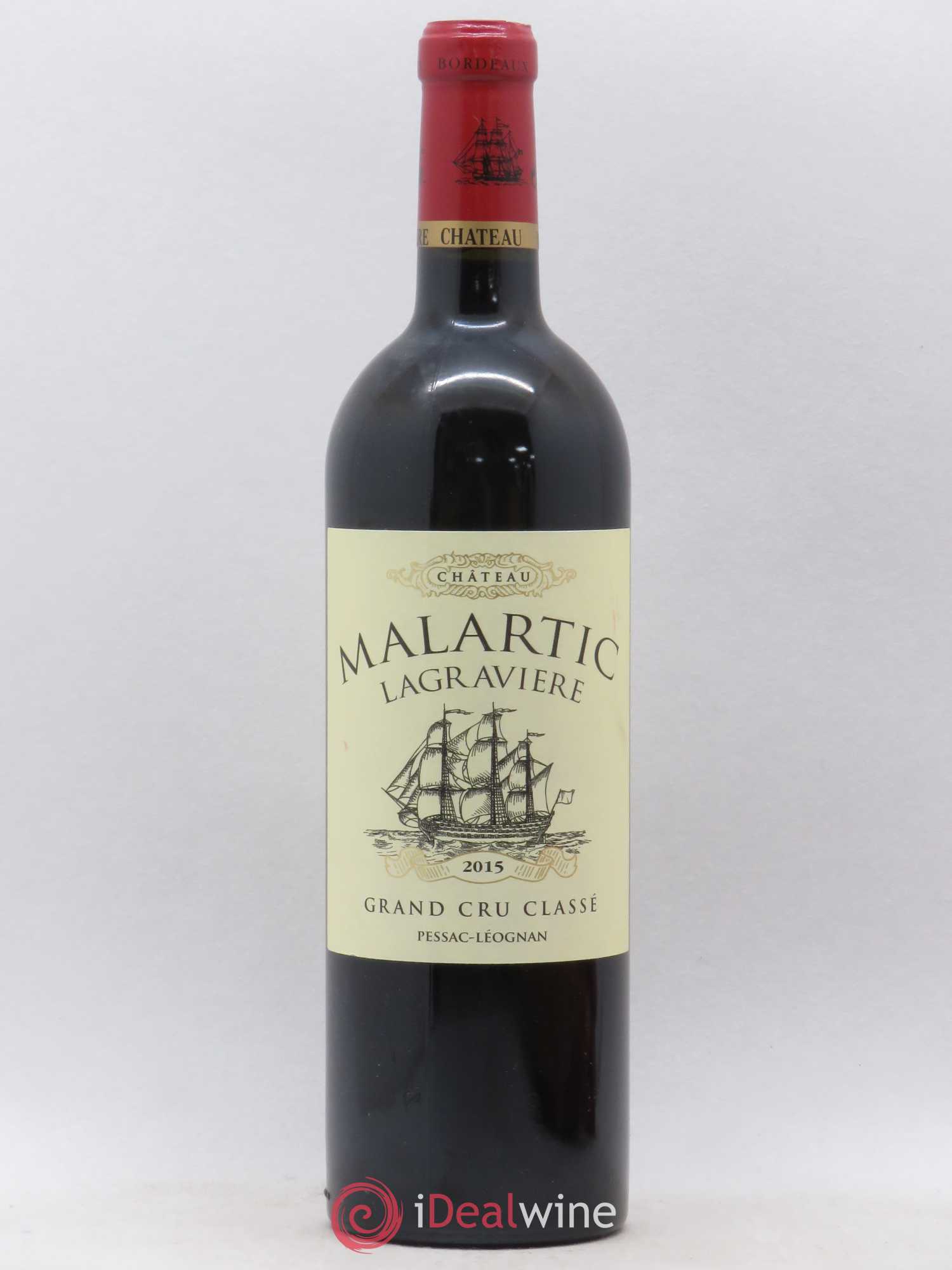 Château Malartic-Lagravière Cru Classé de Graves 2015 - Lot de 1 bouteille - 0