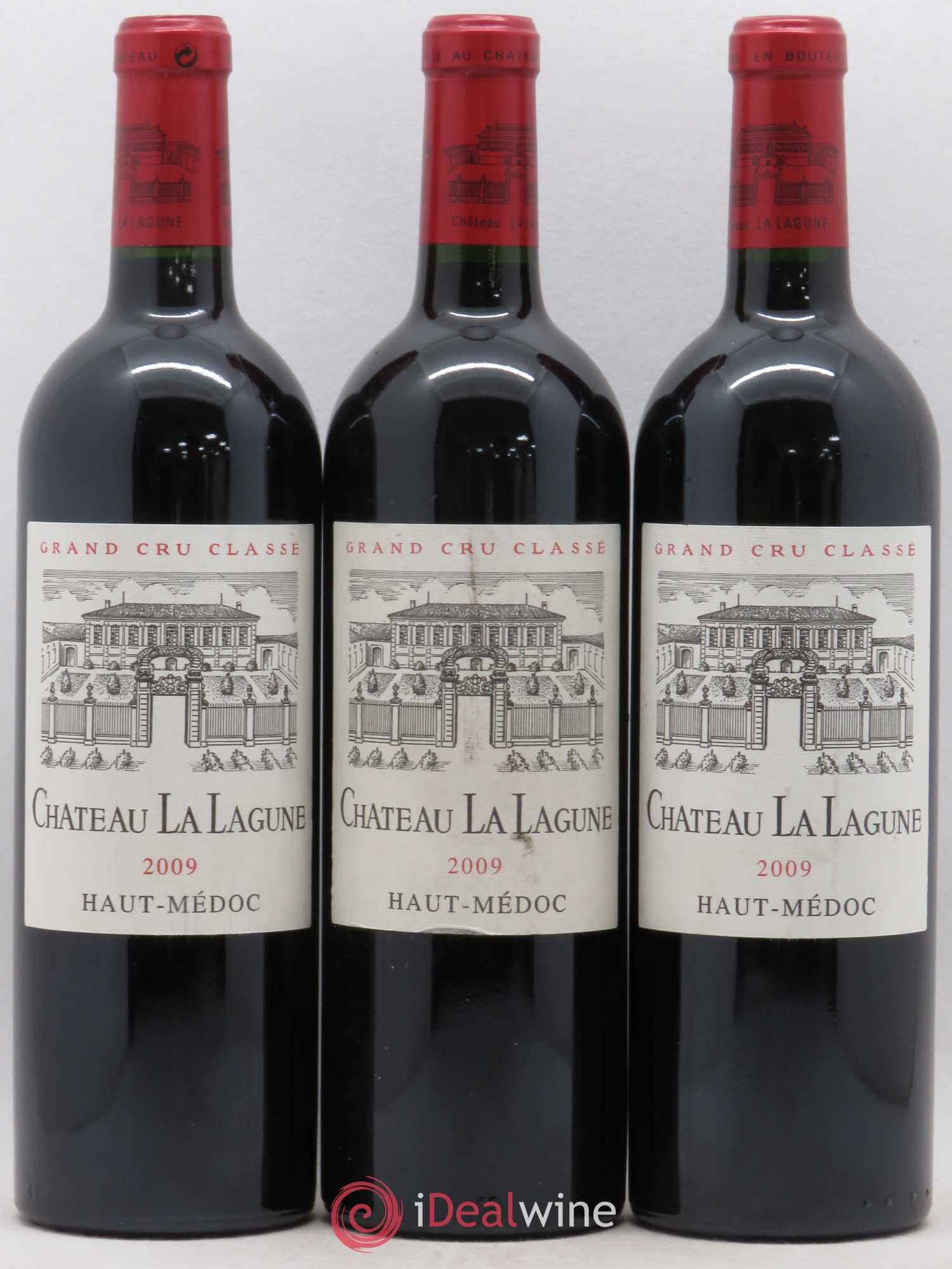 Château la Lagune 3ème Grand Cru Classé 2009 - Lot de 3 bouteilles - 0