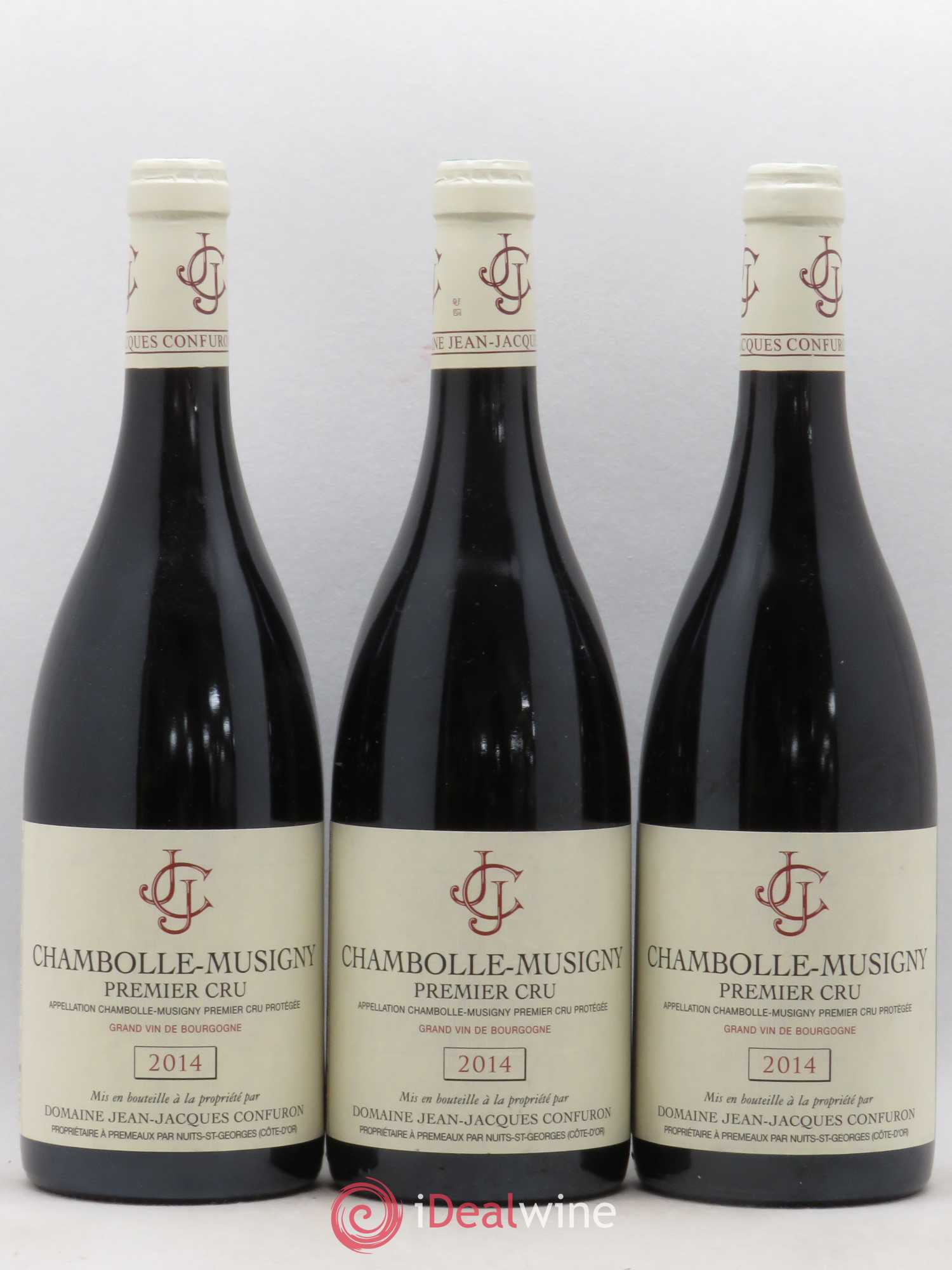 Chambolle-Musigny 1er Cru Jean-Jacques Confuron 2014 - Lot de 3 bouteilles - 0