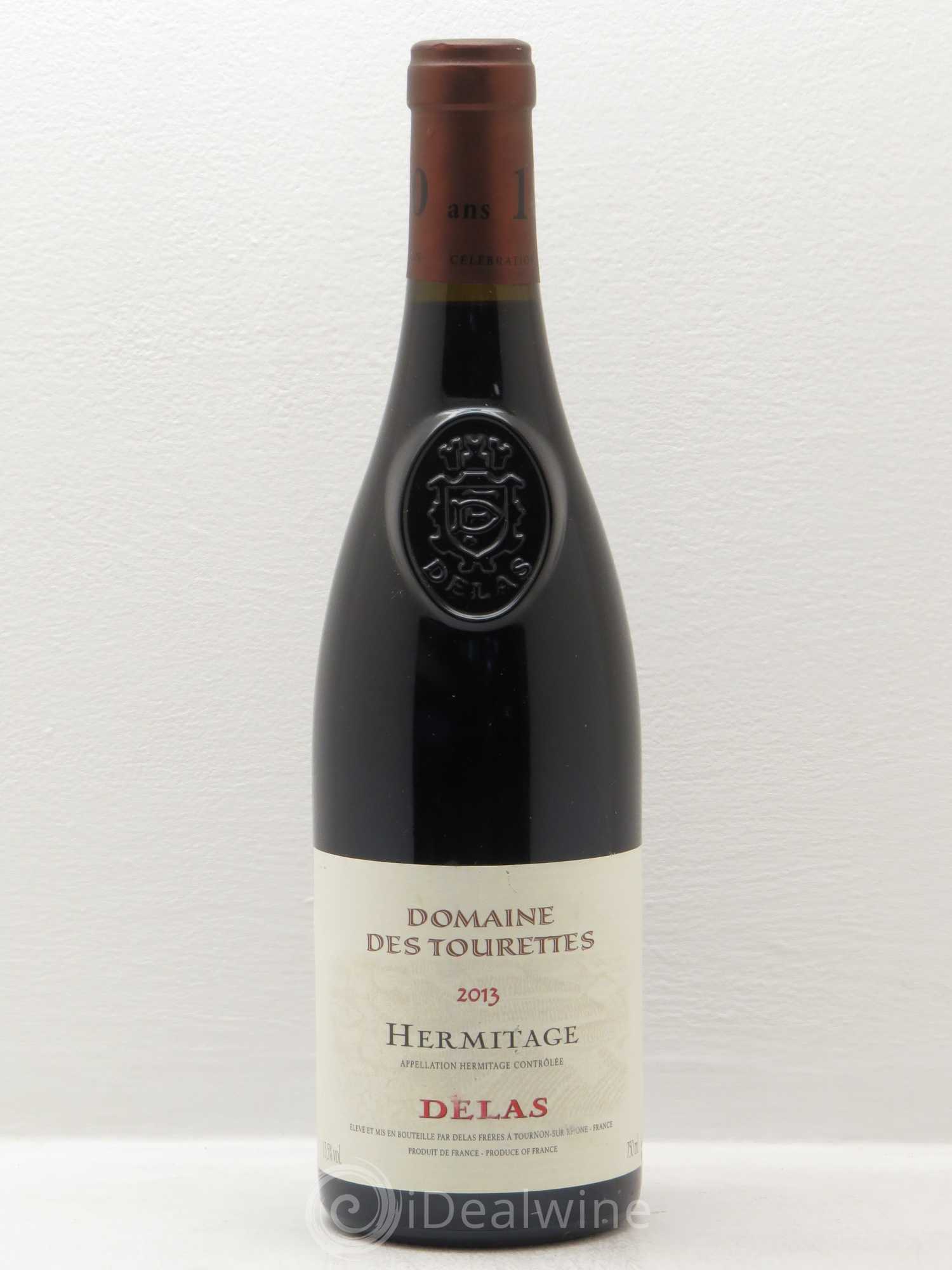 Hermitage Domaine des Tourettes Delas Frères 2013 - Lot de 1 bouteille - 0