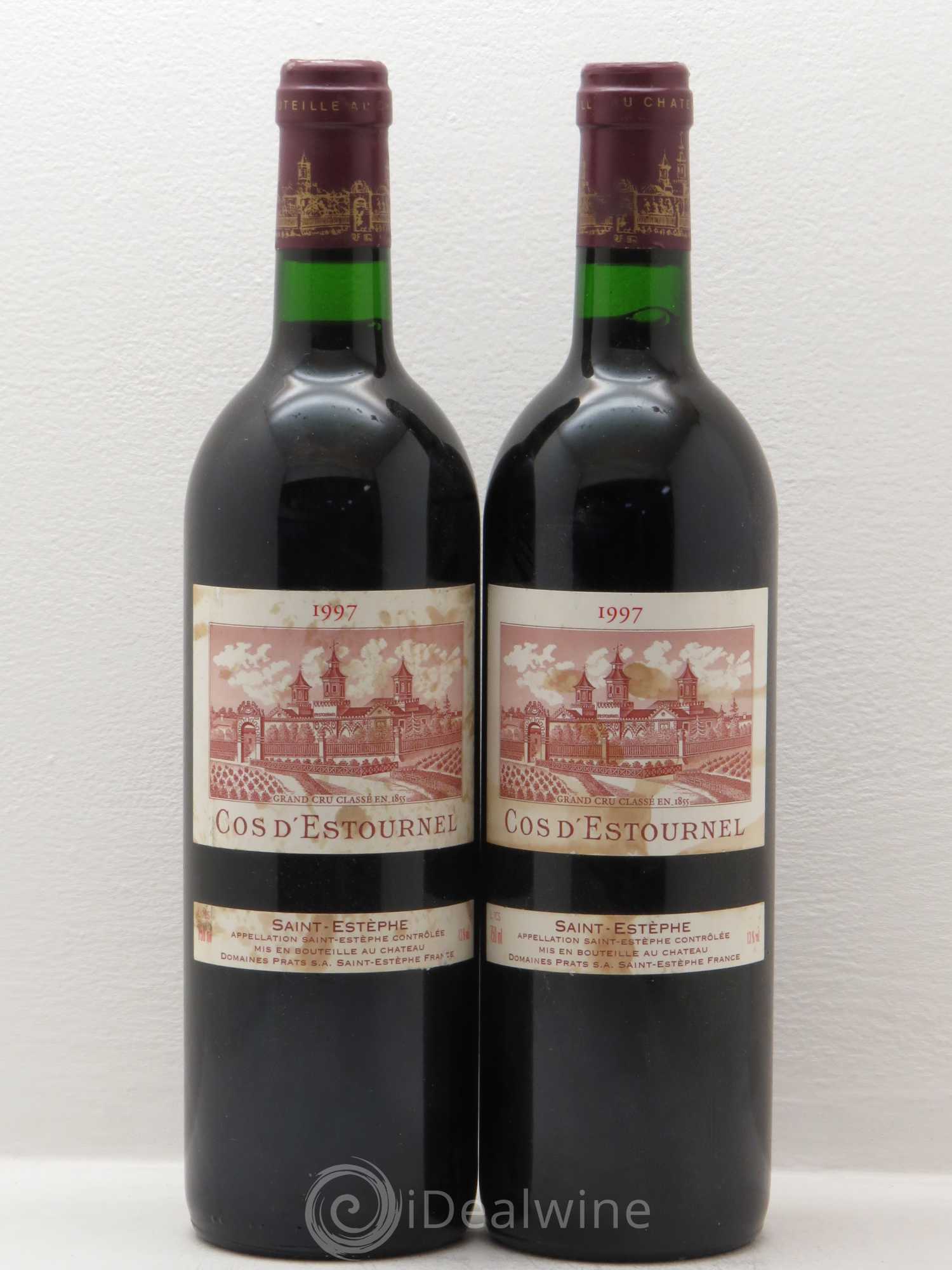 Cos d'Estournel 2ème Grand Cru Classé 1997 - Lot de 2 bouteilles - 0