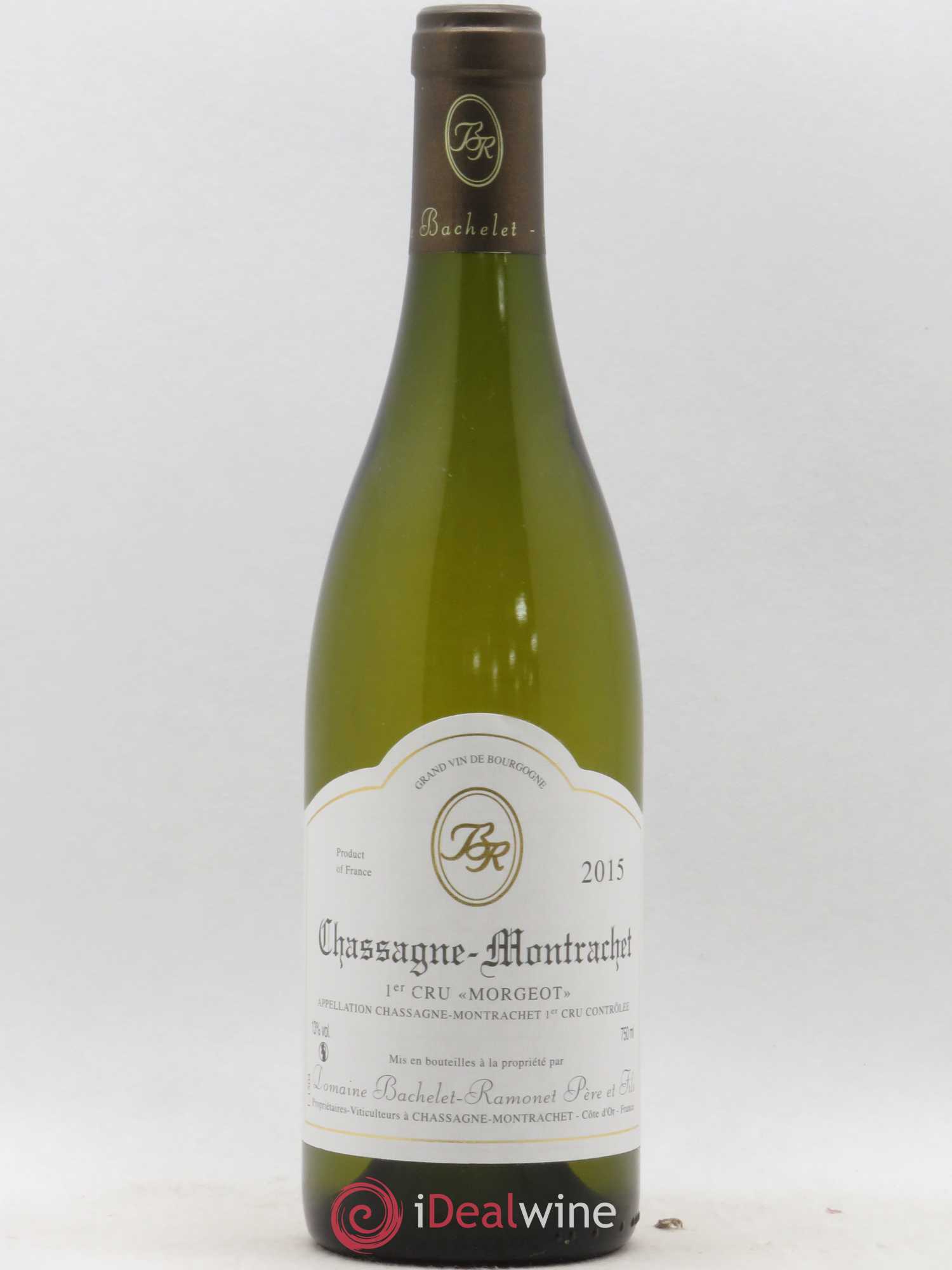 Chassagne-Montrachet 1er Cru Morgeot Bachelet-Ramonet (Domaine) 2015 - Lot de 1 bouteille - 0